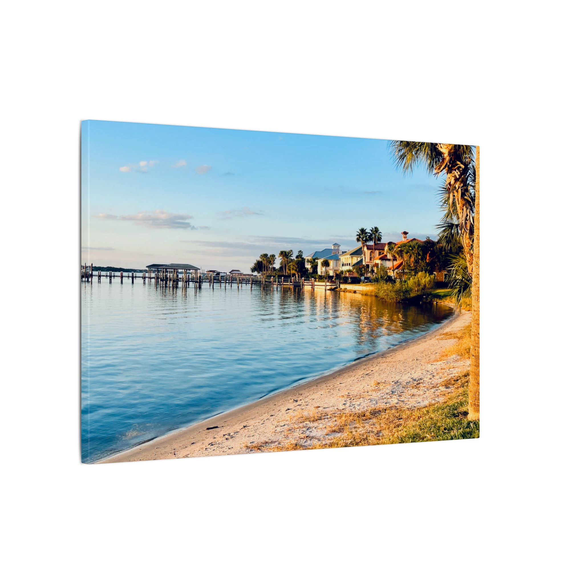 Canvas Print: Halifax River View from Fortunato Park