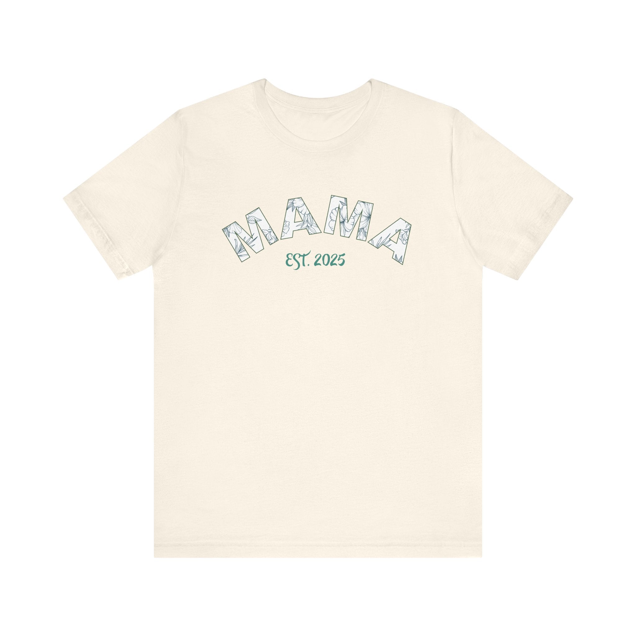 Teeshirt: Mama EST. 2025 - Green Logo