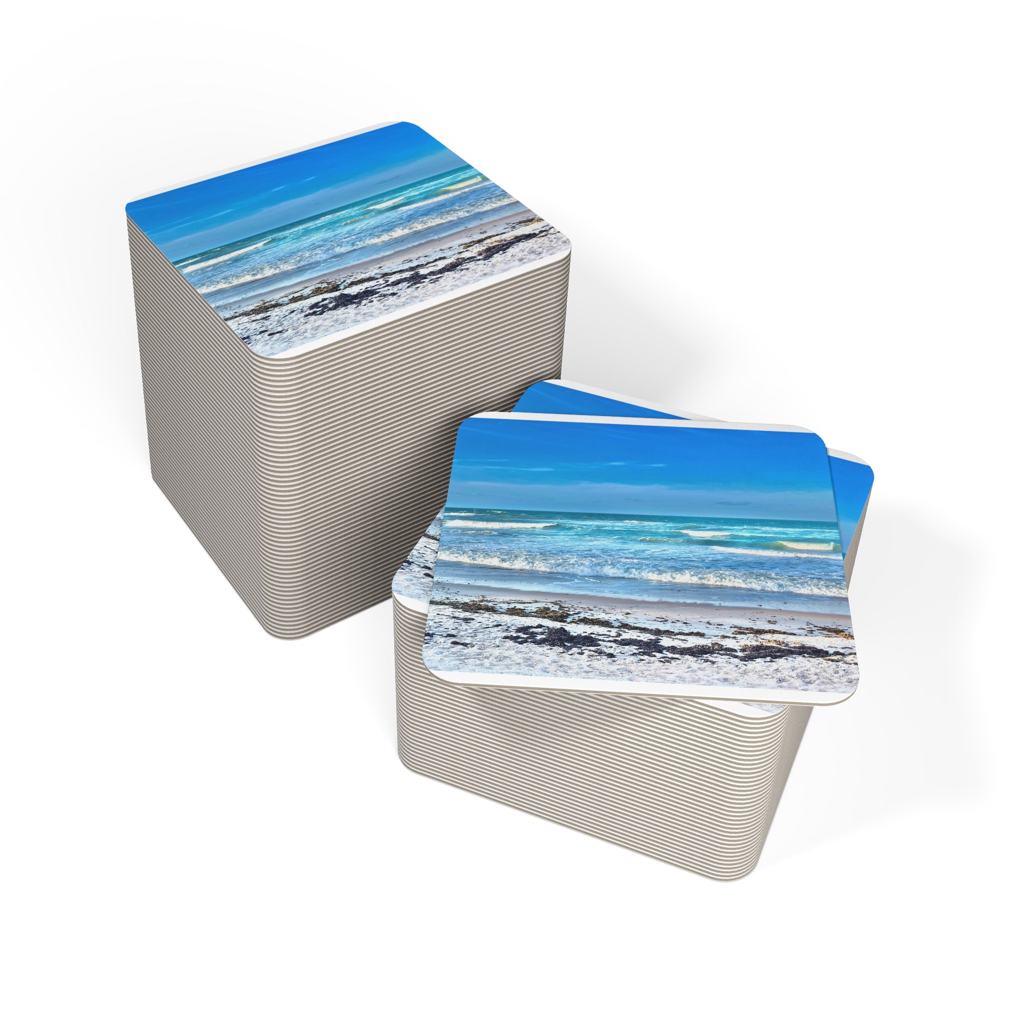 Coasters: Beach Day - (50, 100 pcs)