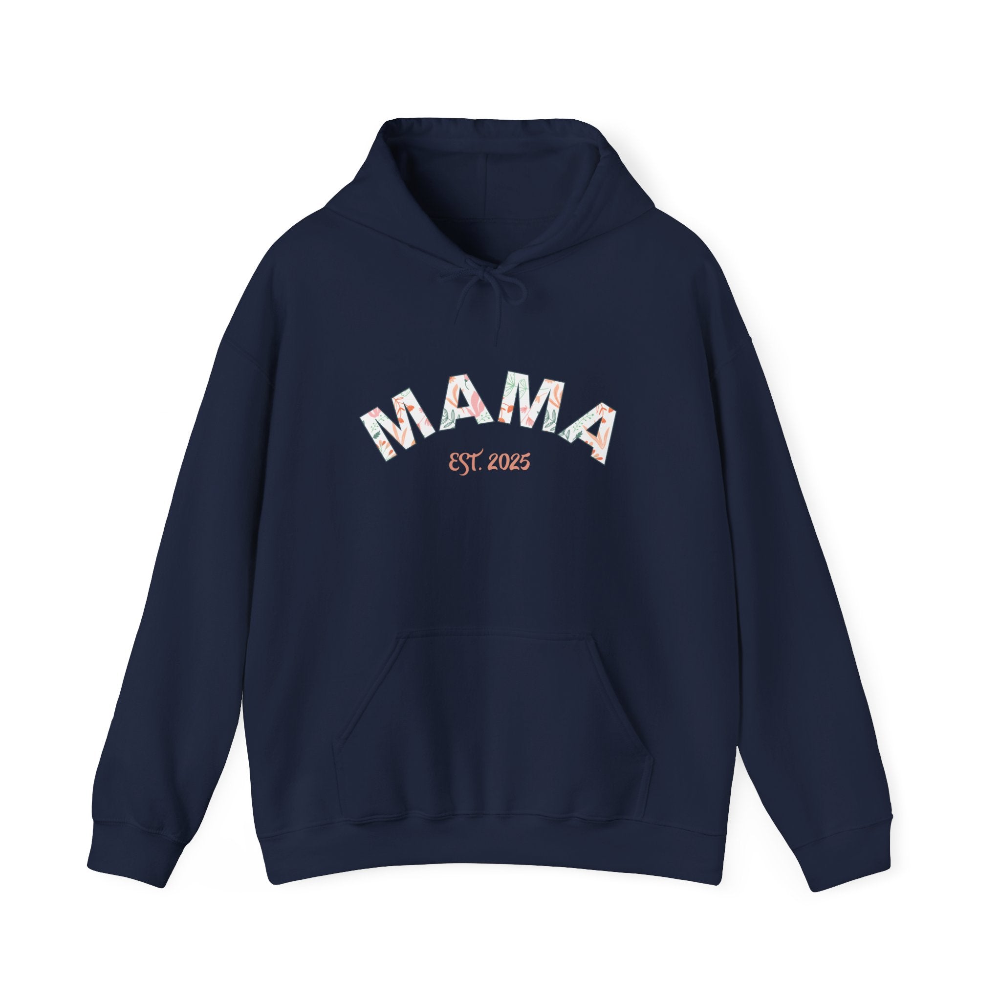 Sweatshirt: Mama EST. 2025 - Pink Logo
