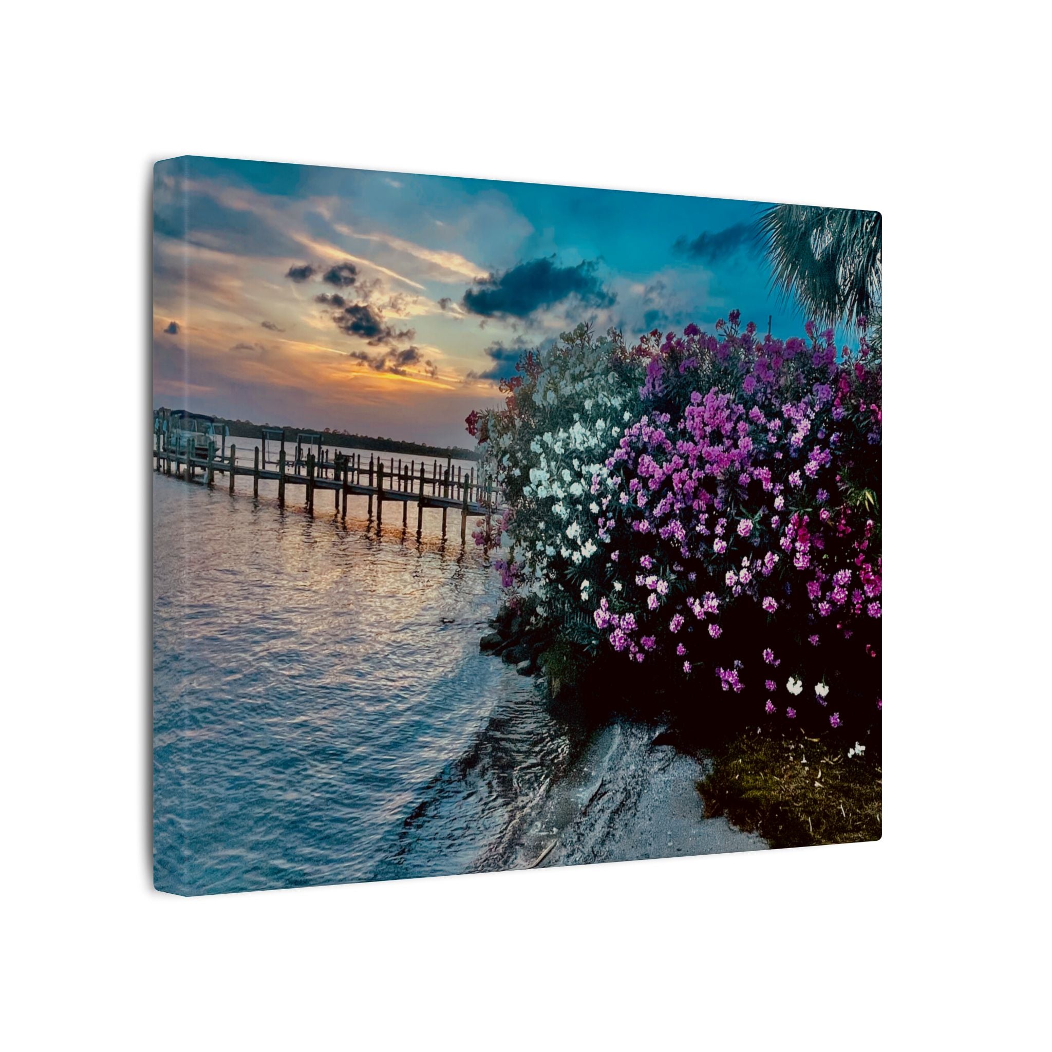 Canvas Print: Sunset on the Halifax River