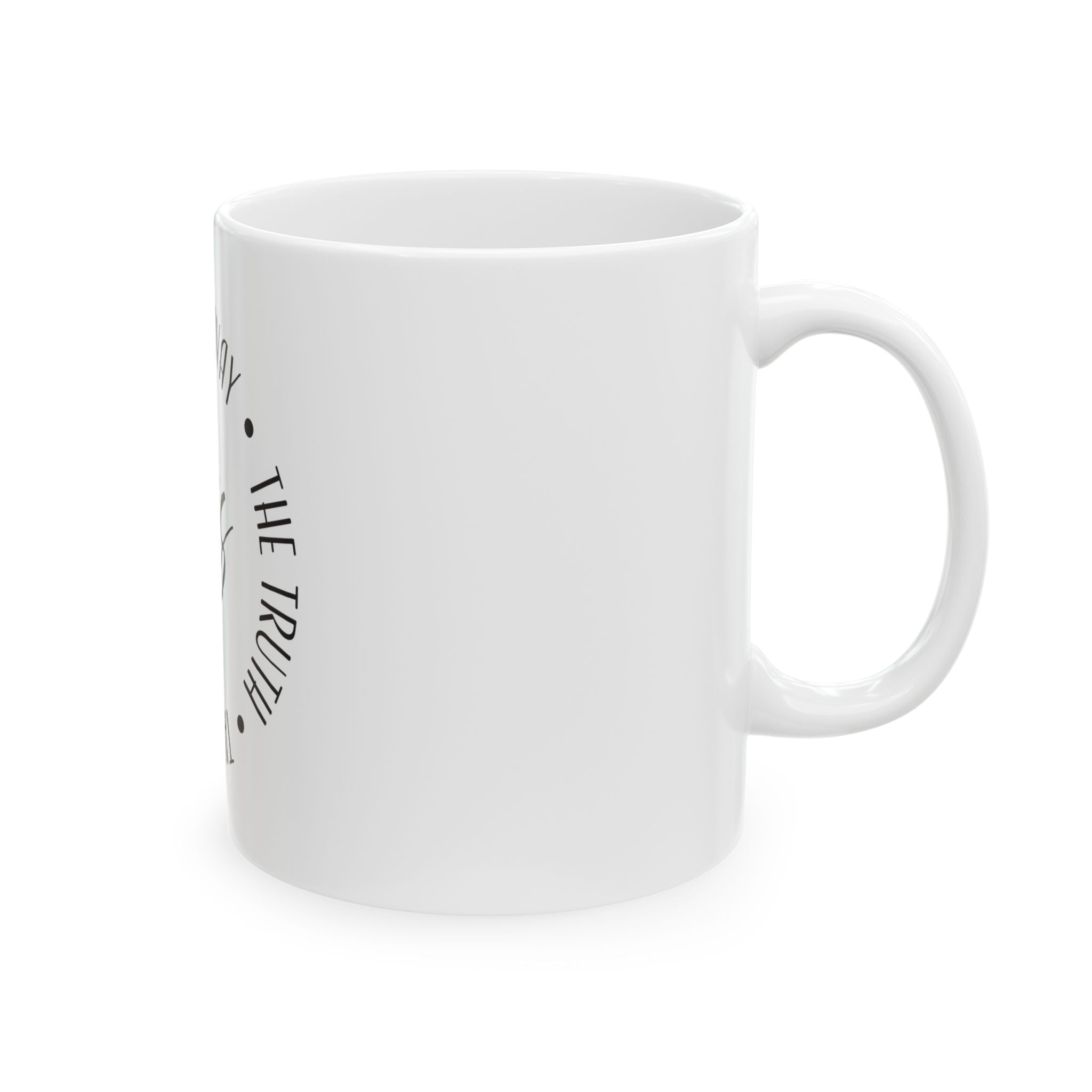 Ceramic Mug: Inspirational - Jesus (white)
