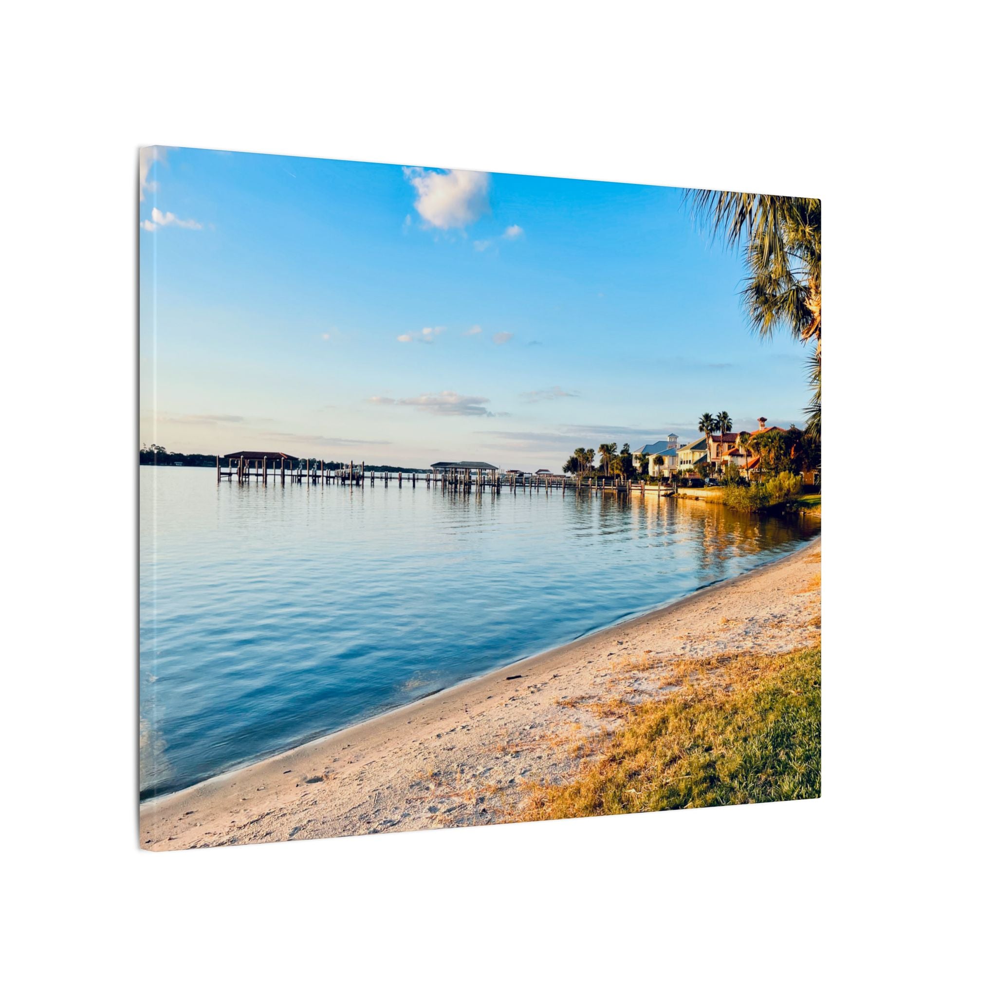 Canvas Print: Halifax River View from Fortunato Park