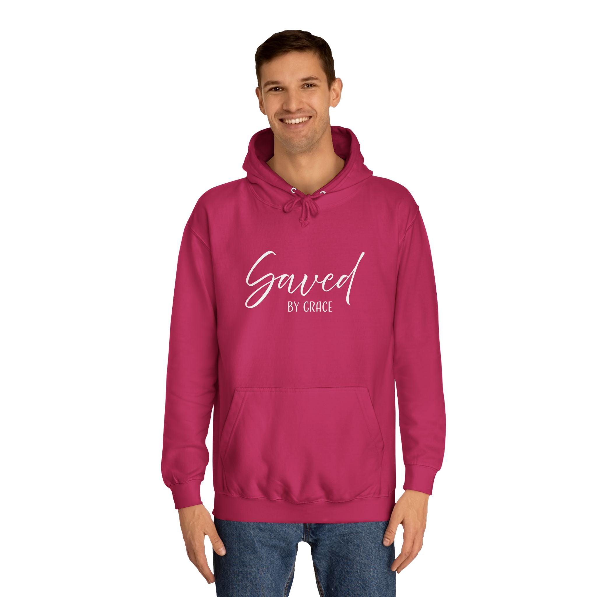 Hoodie: Inspirational - Saved by Grace