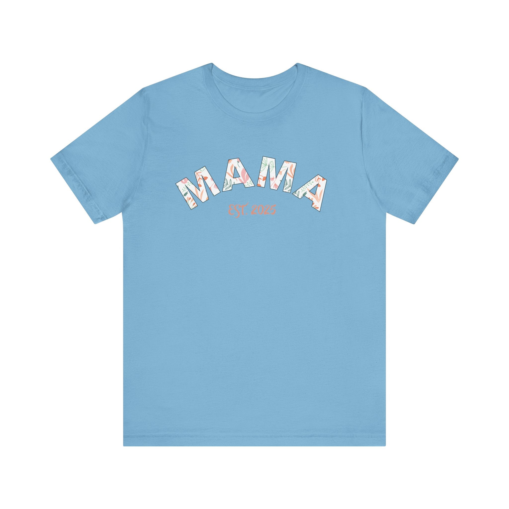 Teeshirt: Mama EST. 2025 - Pink Logo