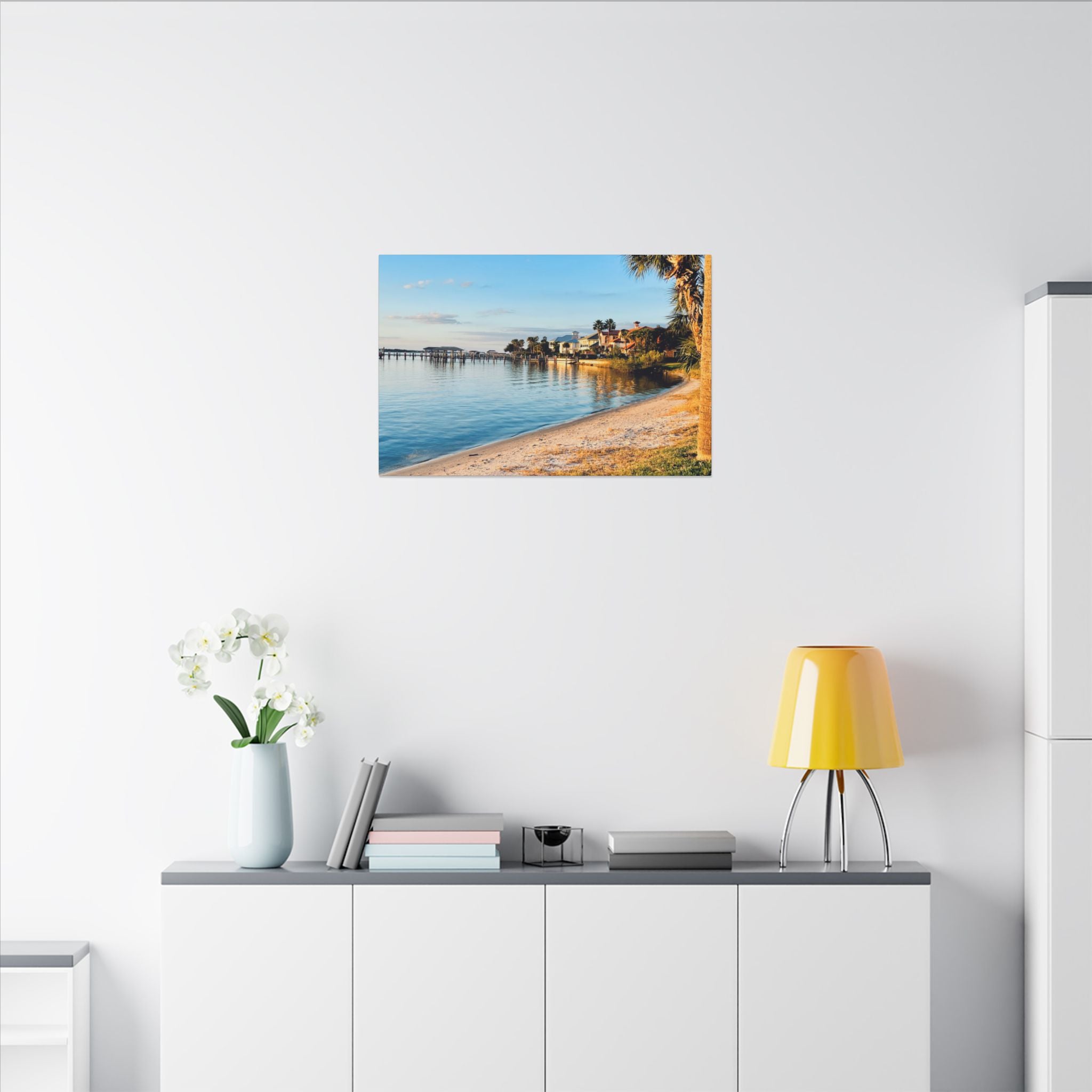 Canvas Print: Halifax River View from Fortunato Park