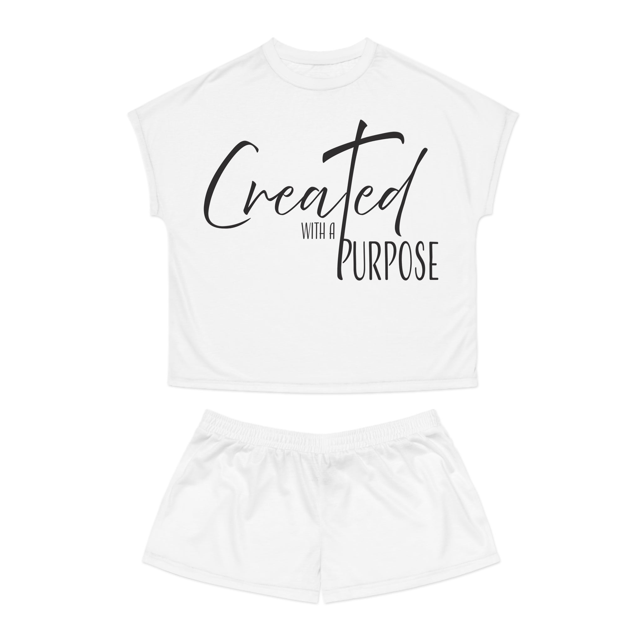 Short Pajama Set: Created with a Purpose