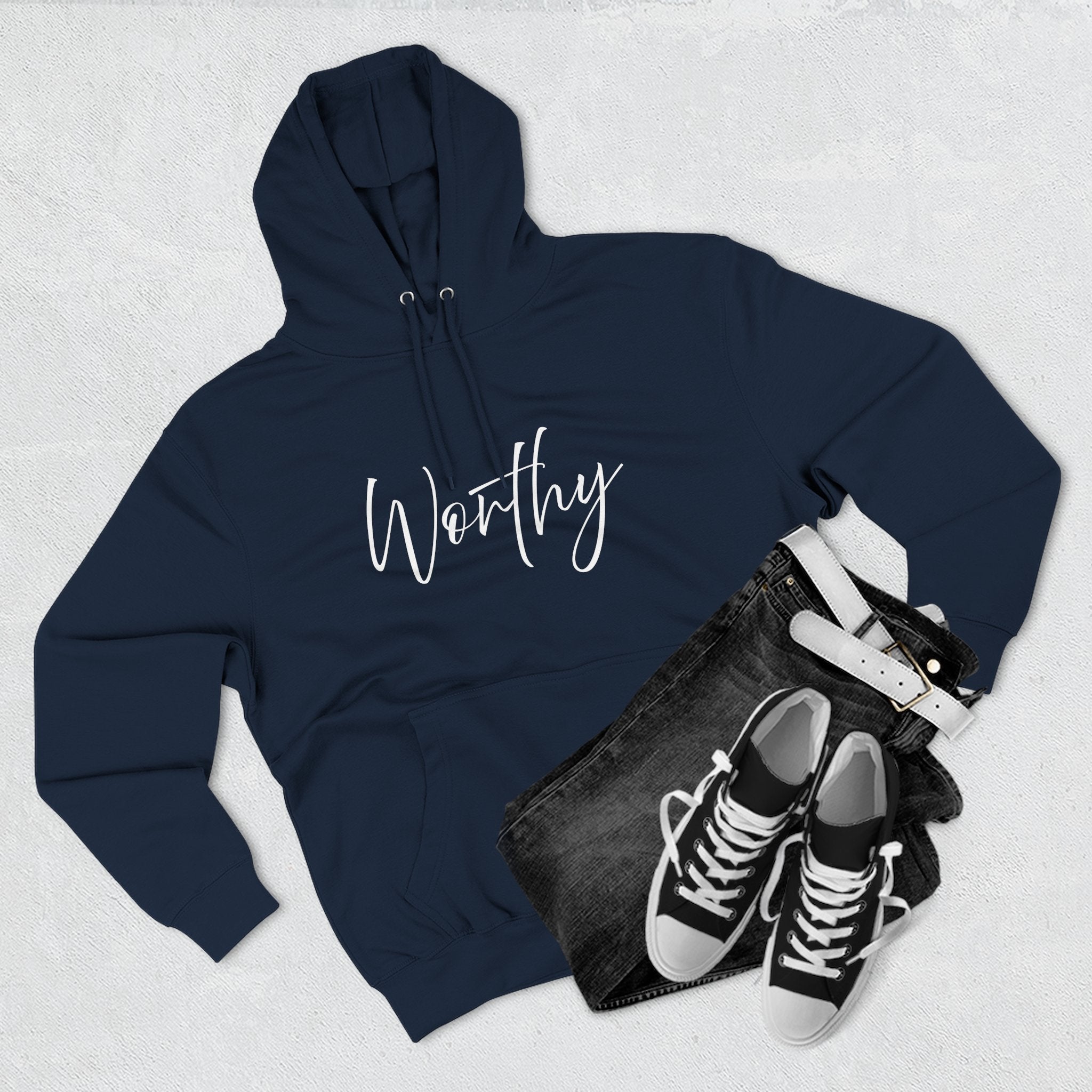Hoodie: Inspirational - Worthy