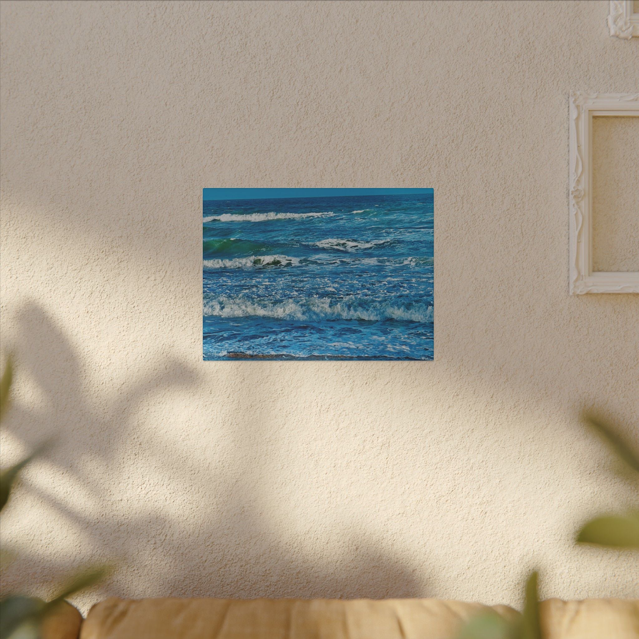 Canvas Print: Ocean Waves - Ormond-By-The Sea