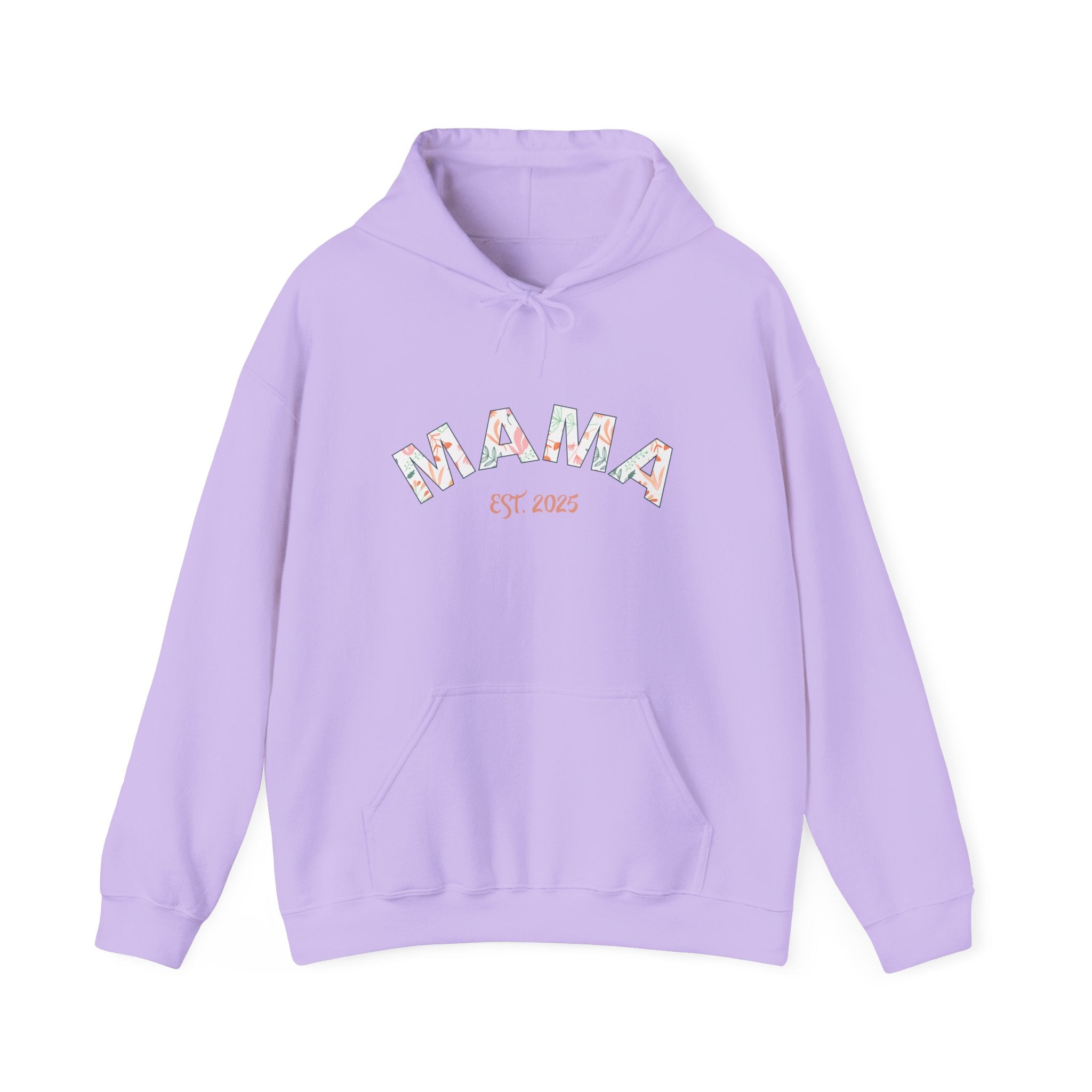 Sweatshirt: Mama EST. 2025 - Pink Logo