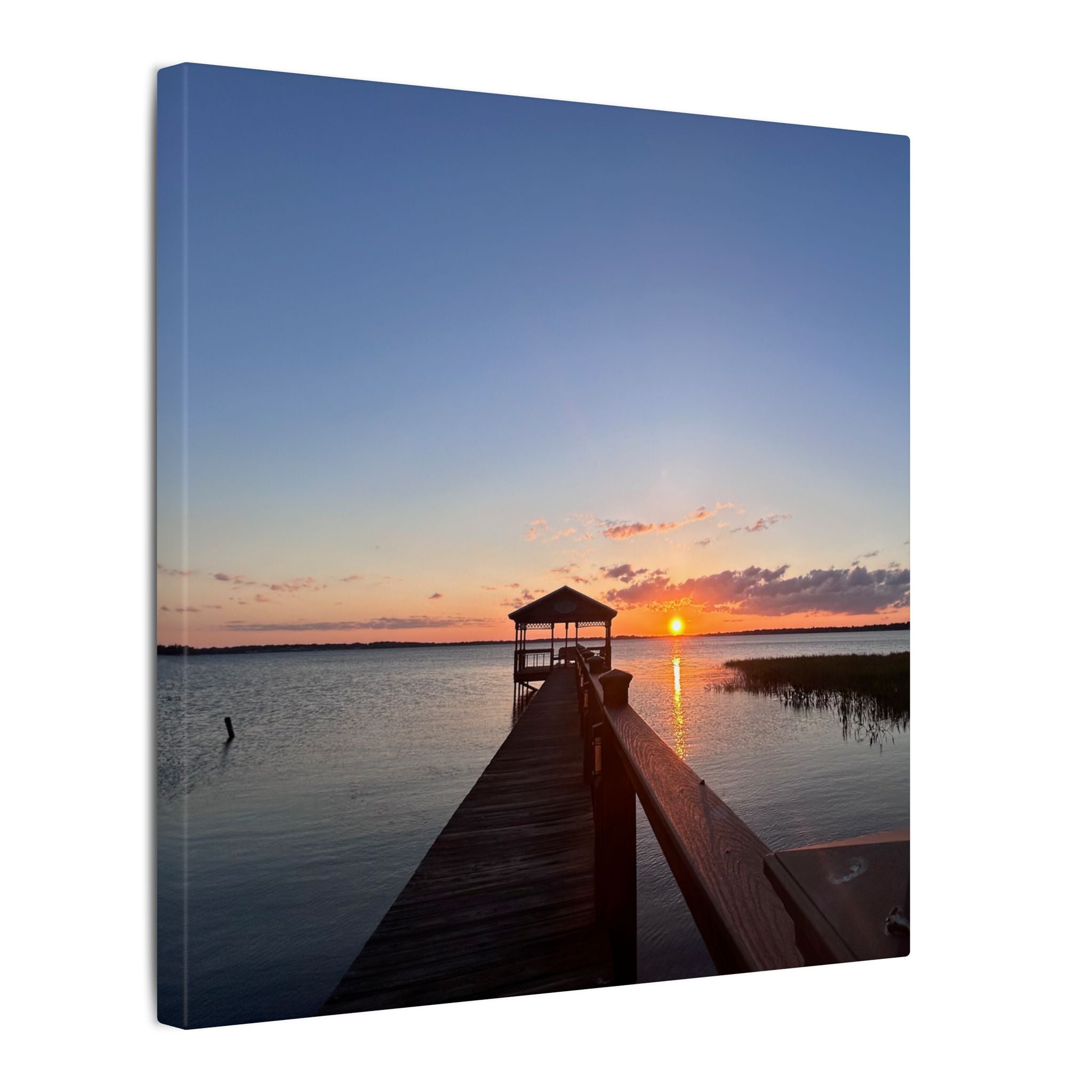 Canvas Print: Sunset on Lake Minnehaha