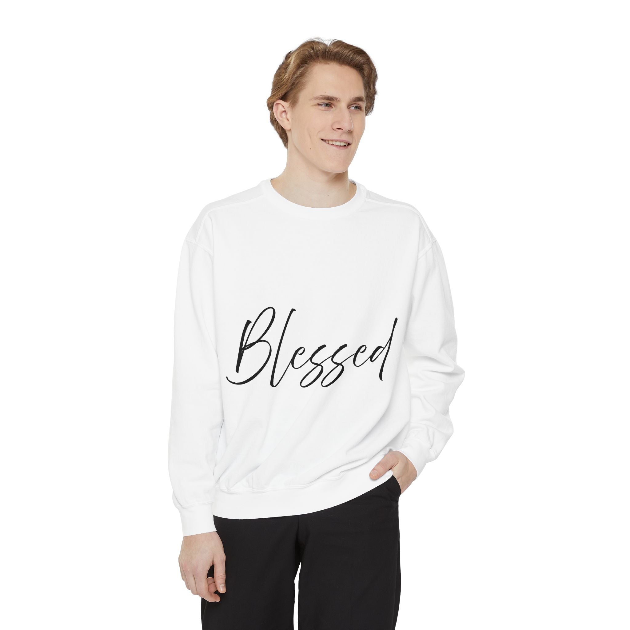 Sweatshirt: Inspirational - Blessed