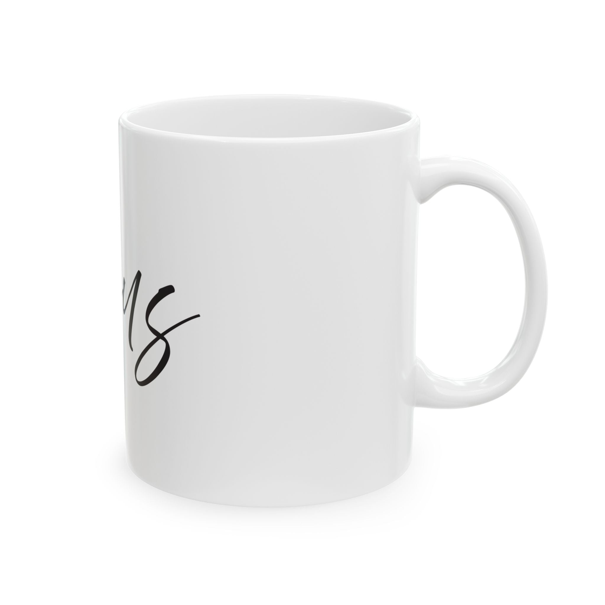 Ceramic Mug: Inspirational - Jesus (11oz & 15oz) - White