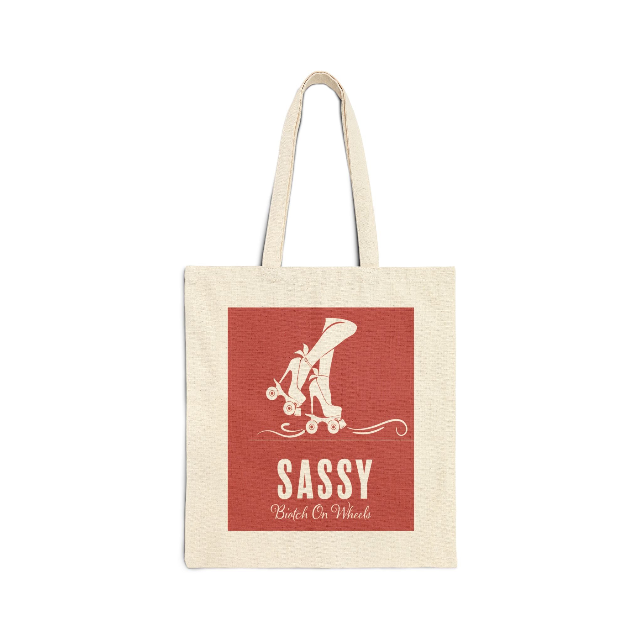 Tote Bag: Sassy Biotch On Wheels