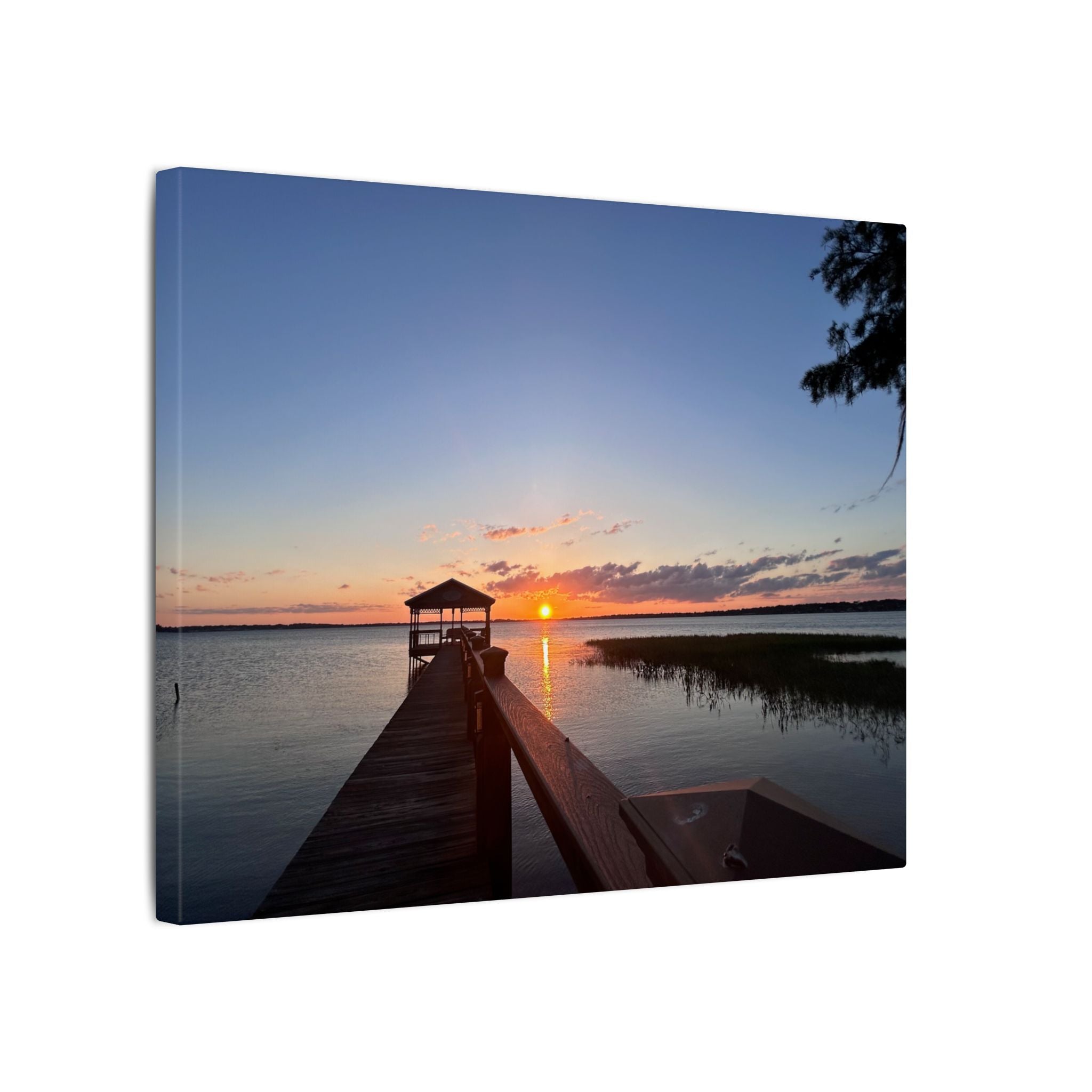 Canvas Print: Sunset on Lake Minnehaha