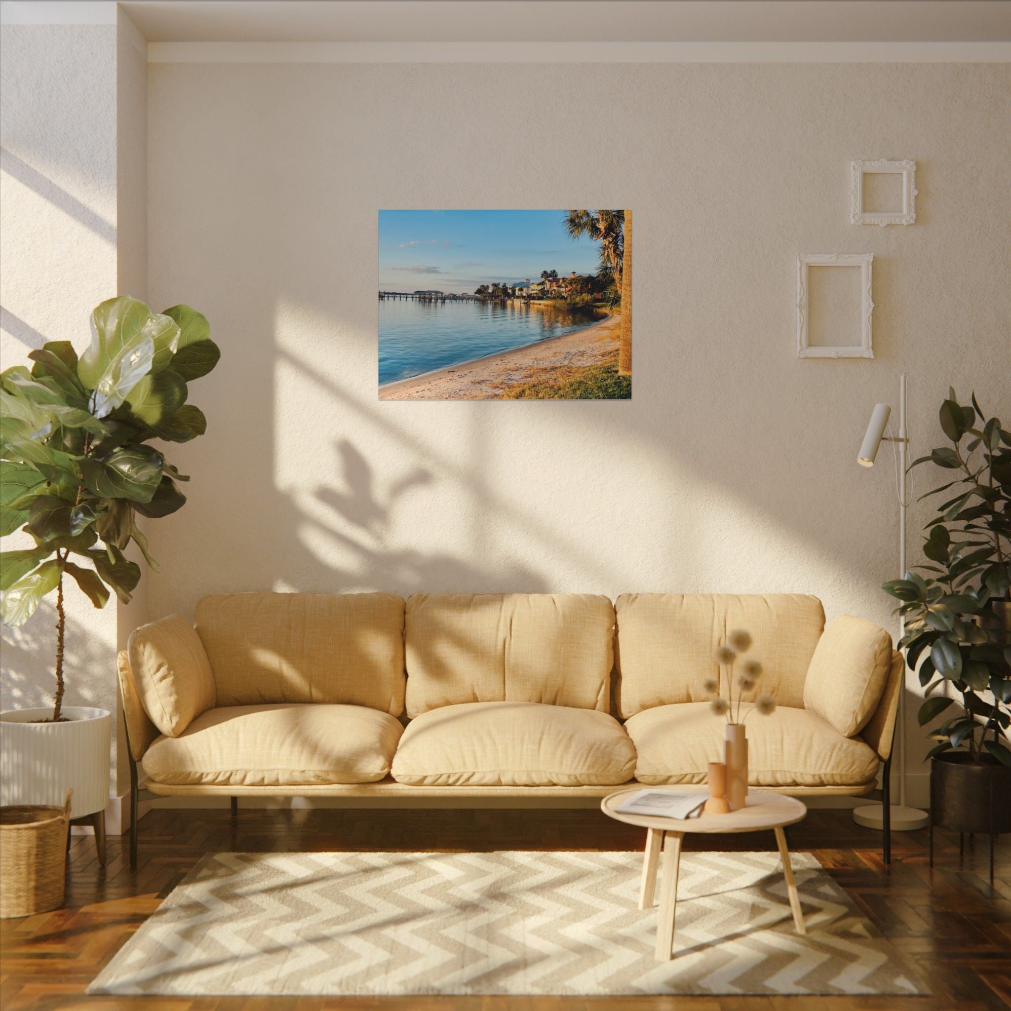 Canvas Print: Halifax River View from Fortunato Park