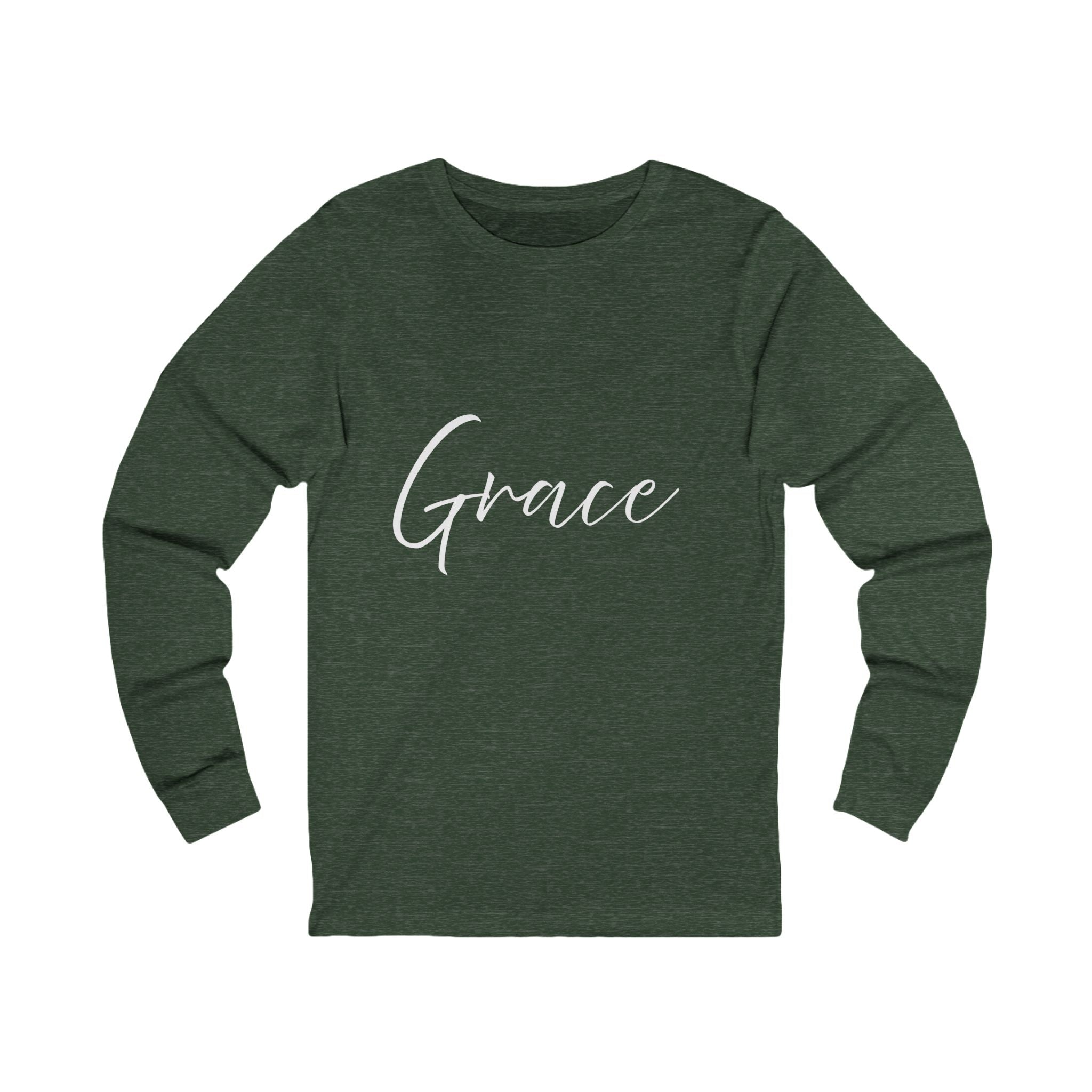 Long Sleeve Teeshirt: Inspirational - Grace