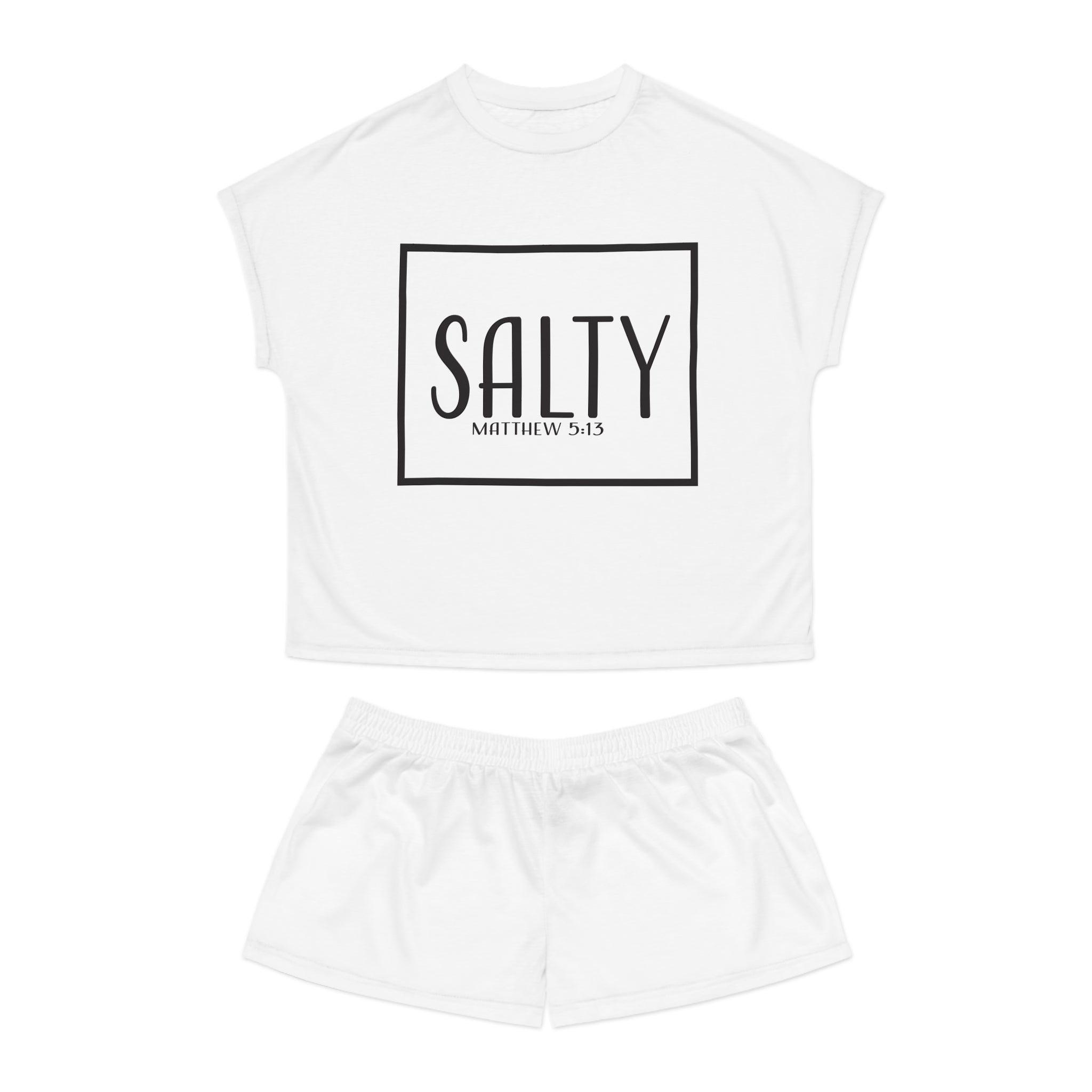 Short Pajama Set: Salty