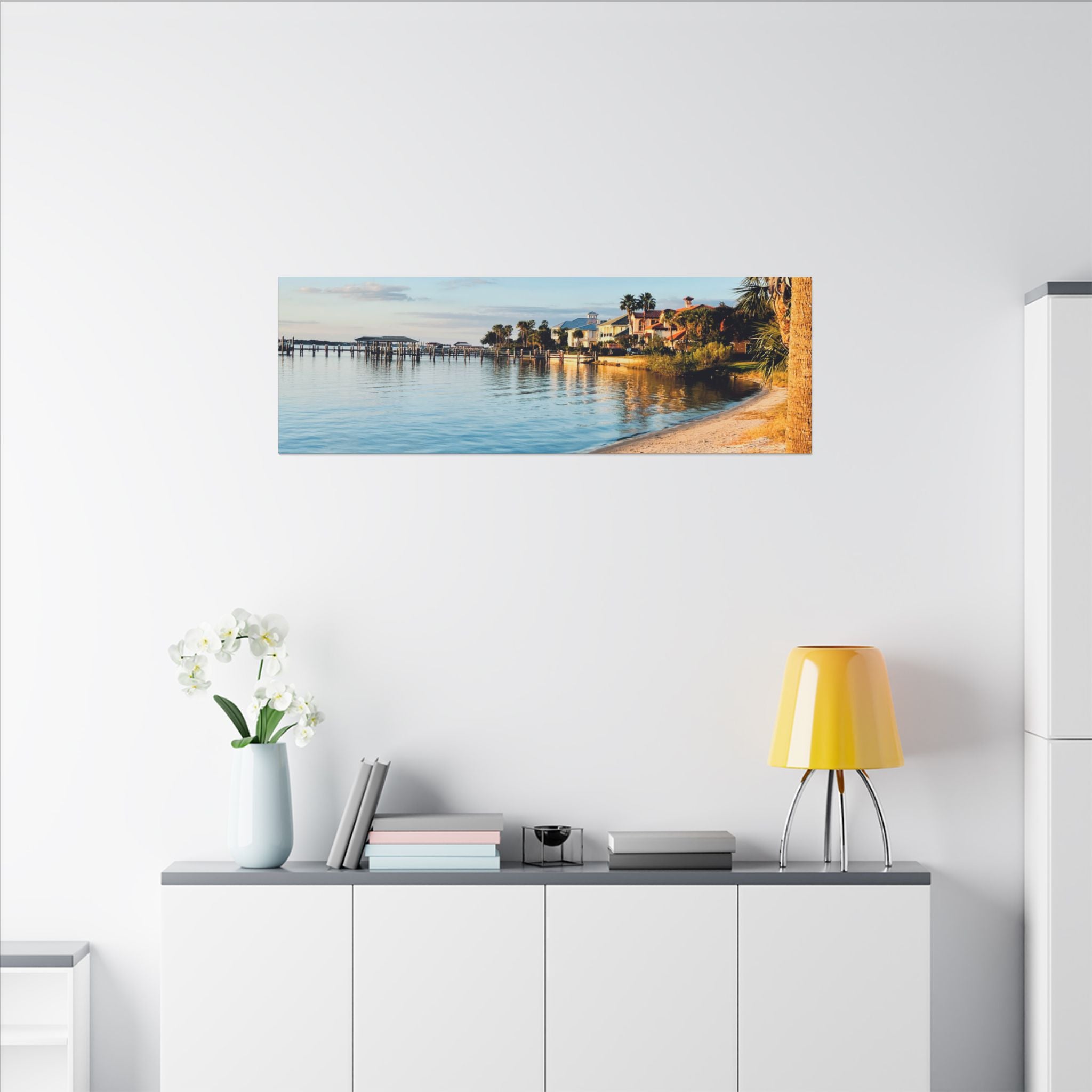 Canvas Print: Halifax River View from Fortunato Park