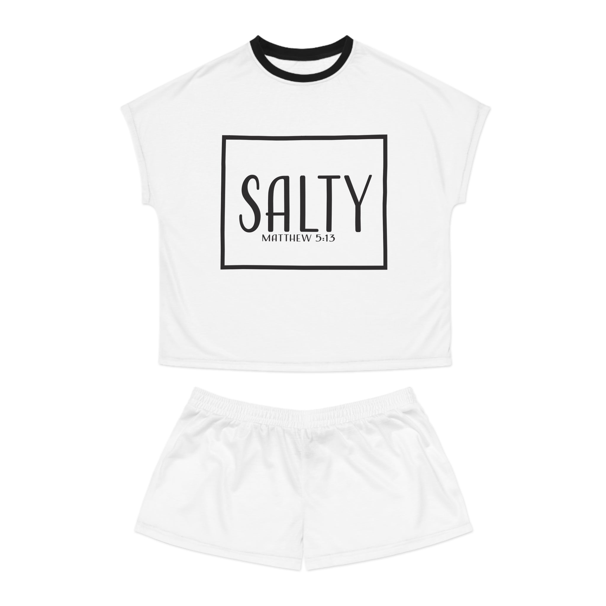 Short Pajama Set: Salty
