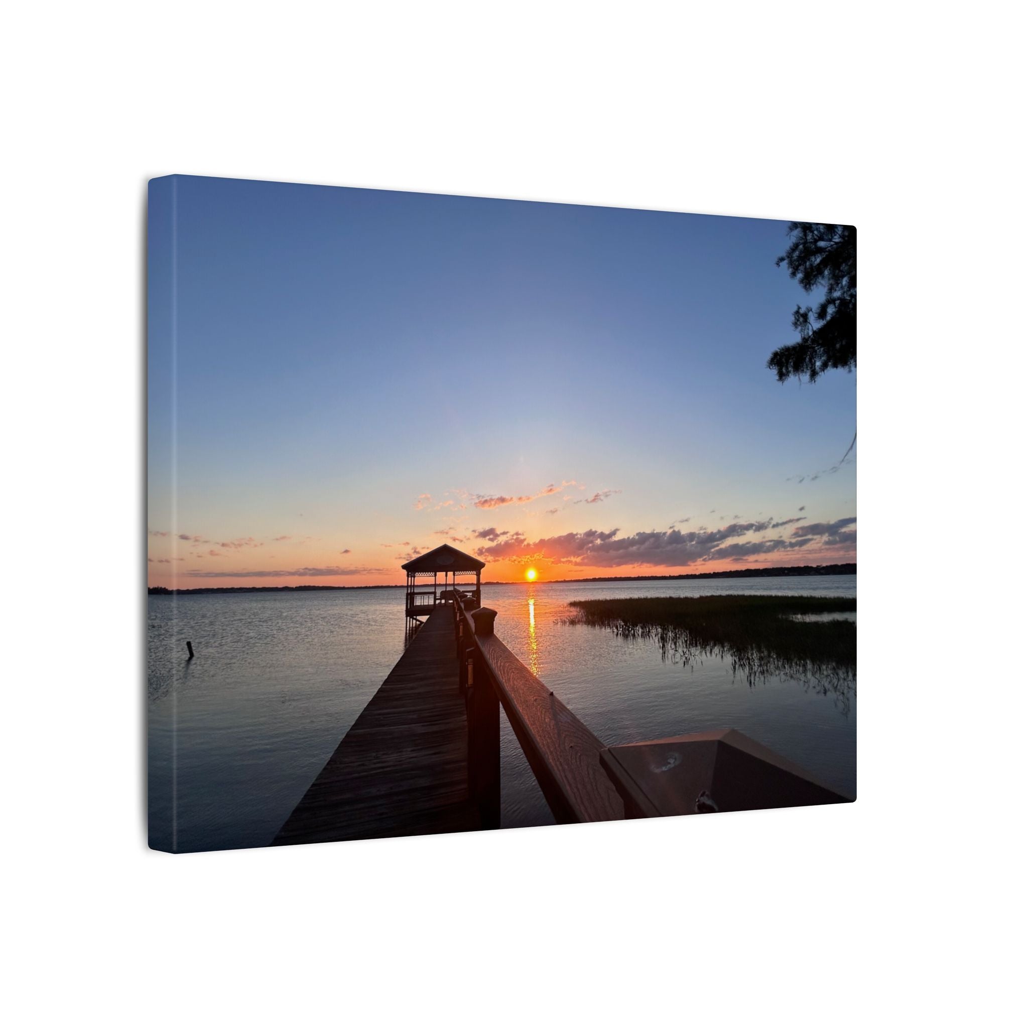 Canvas Print: Sunset on Lake Minnehaha