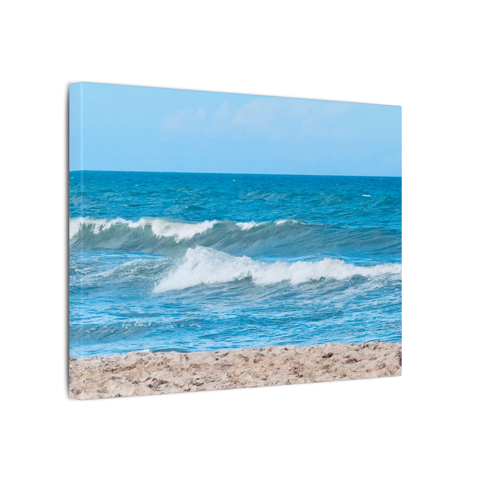Canvas Print: Ormond Beach - Waves