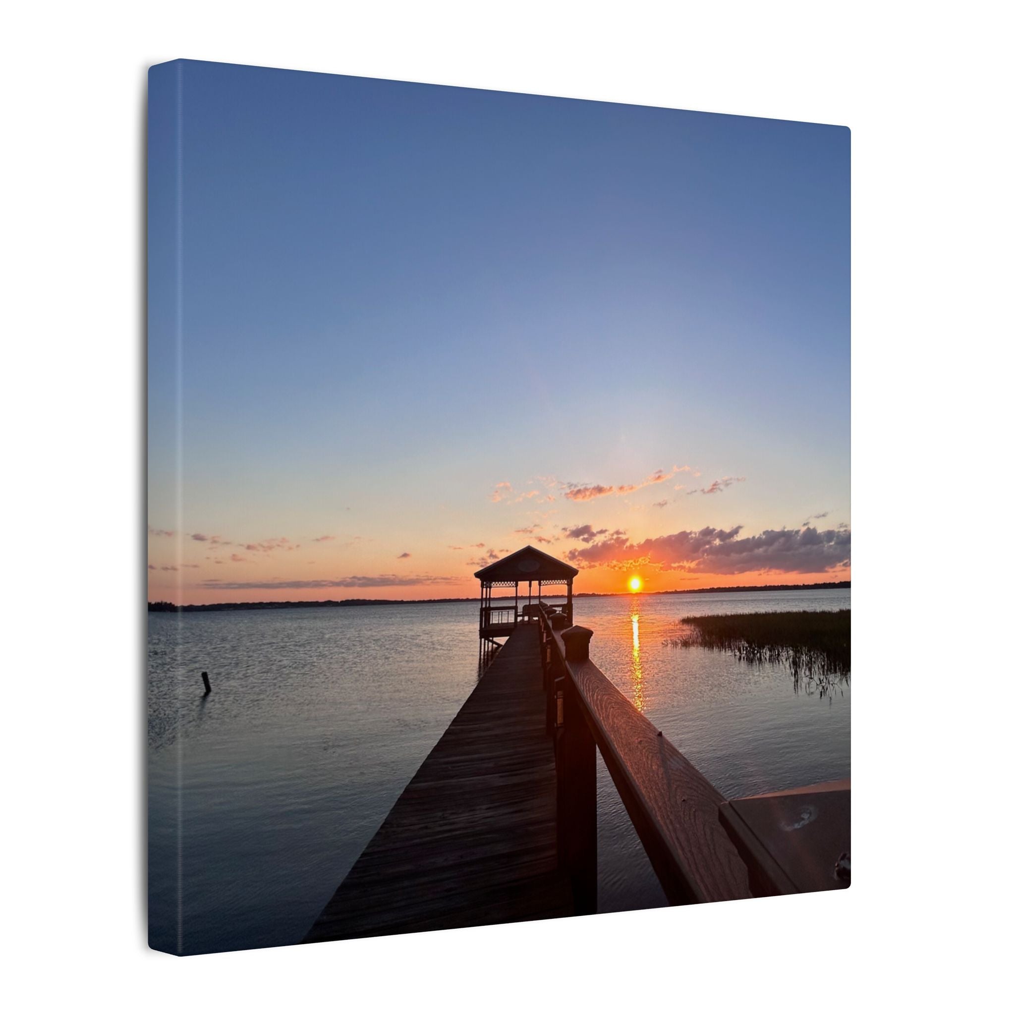 Canvas Print: Sunset on Lake Minnehaha