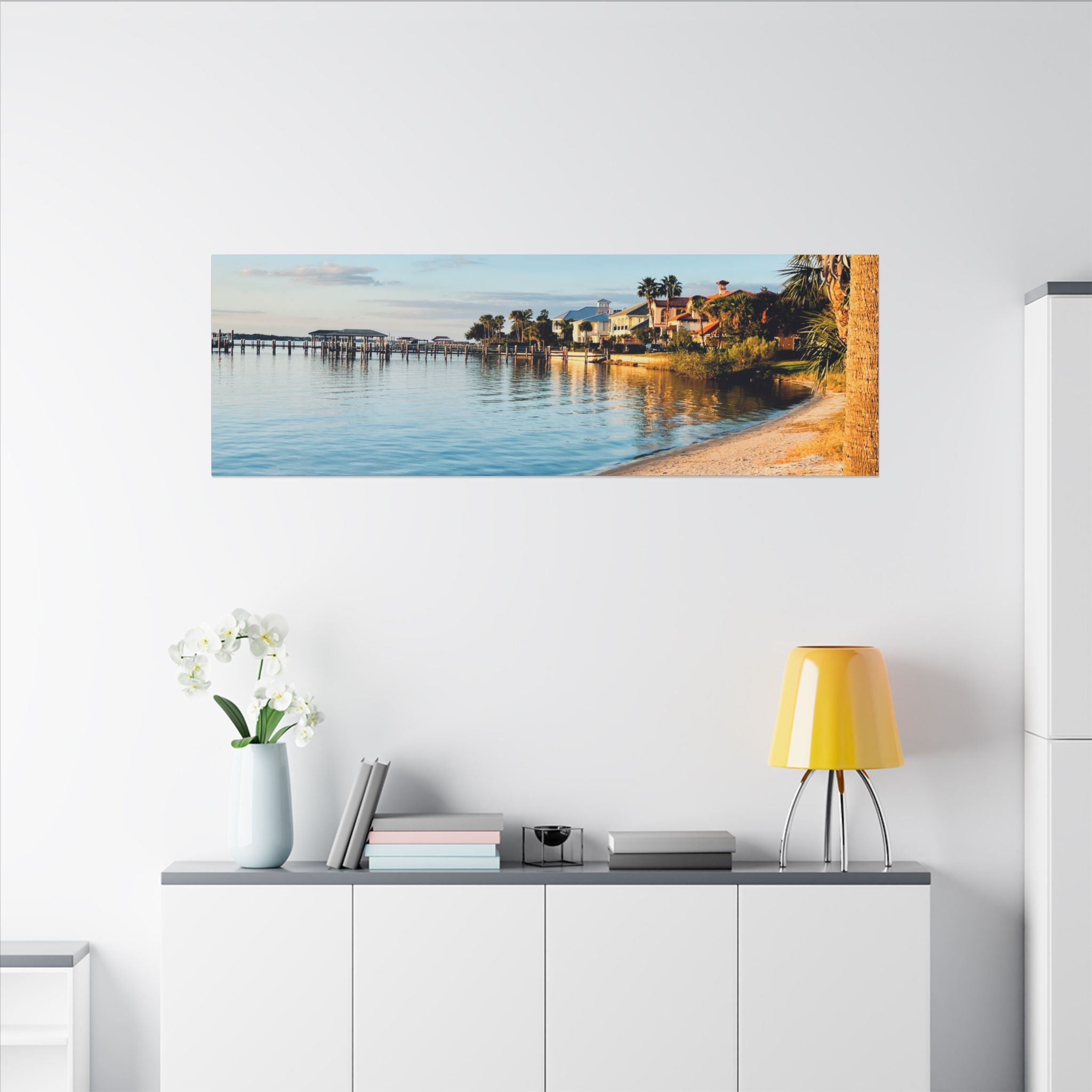 Canvas Print: Halifax River View from Fortunato Park
