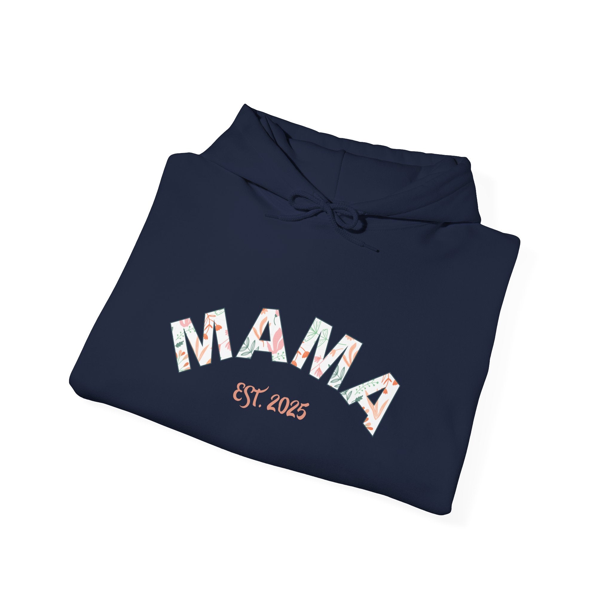 Sweatshirt: Mama EST. 2025 - Pink Logo
