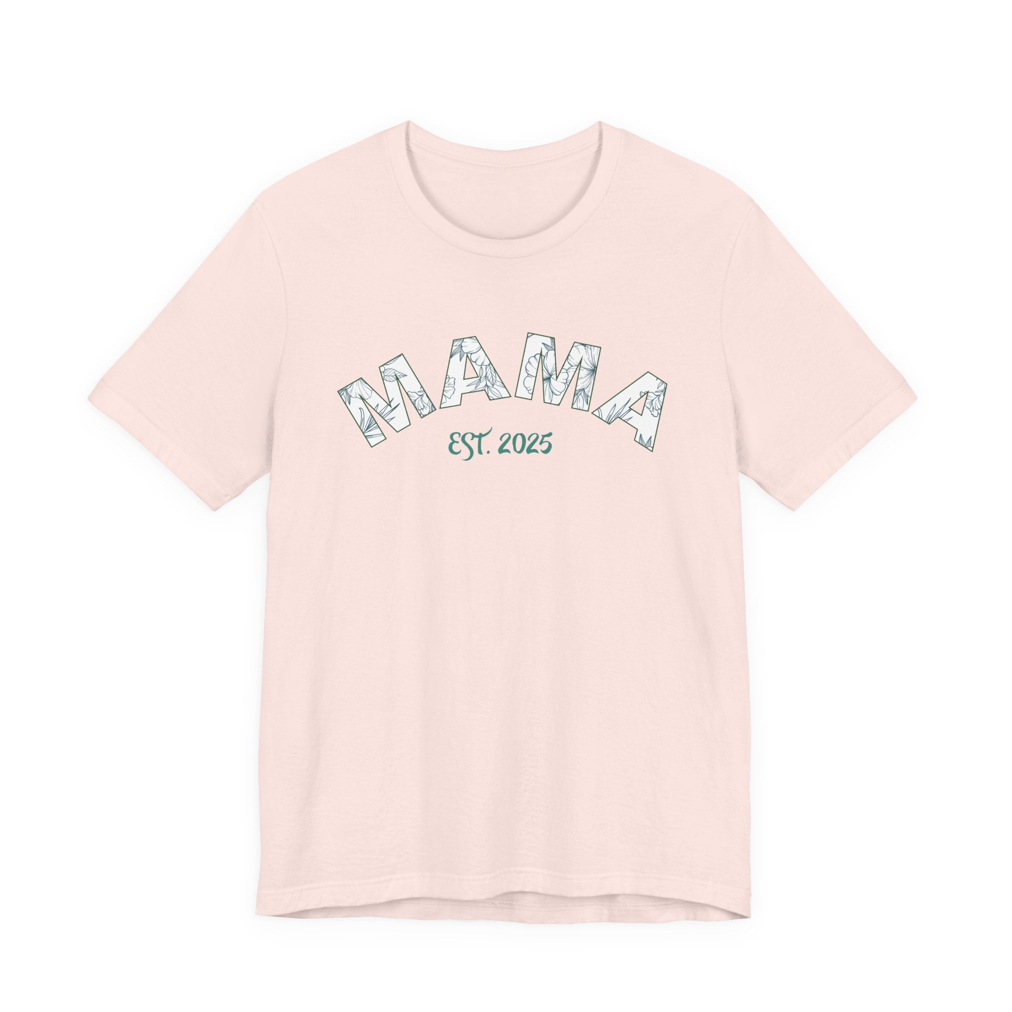 Teeshirt: Mama EST. 2025 - Green Logo