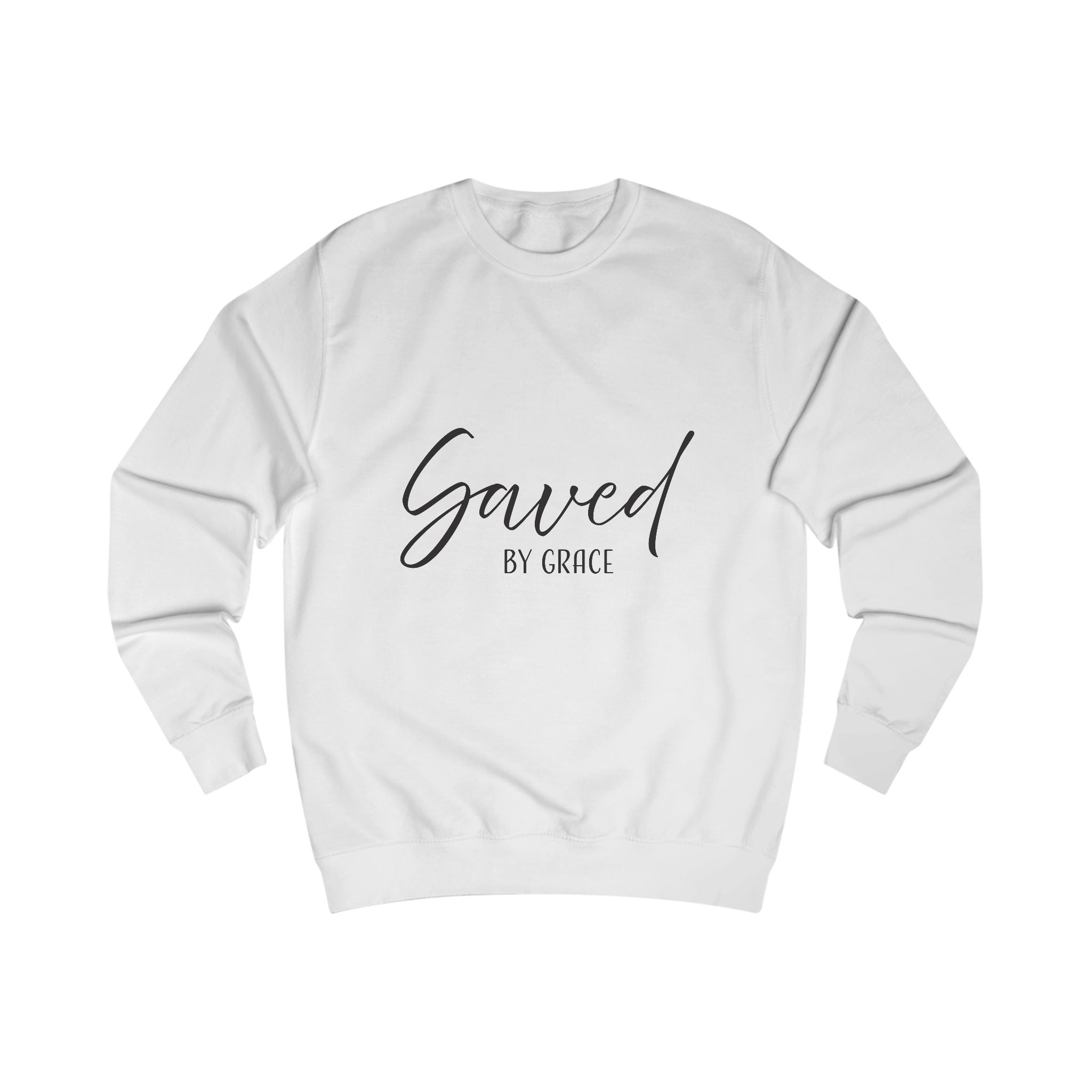 Sweatshirt: Inspirational - Saved by Grace