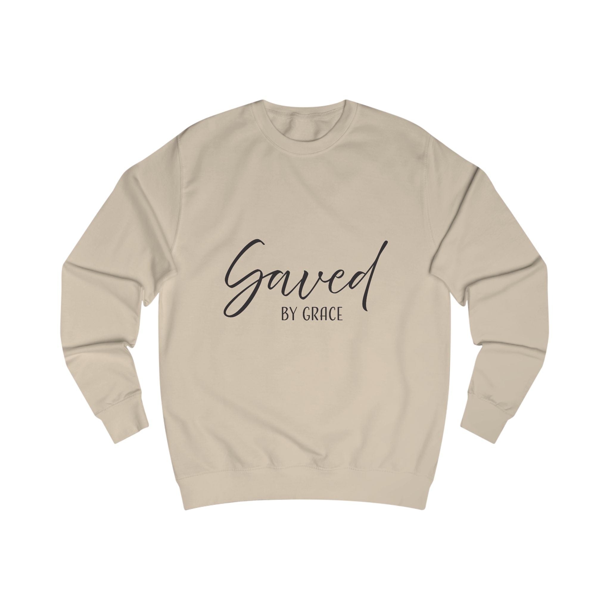 Sweatshirt: Inspirational - Saved by Grace