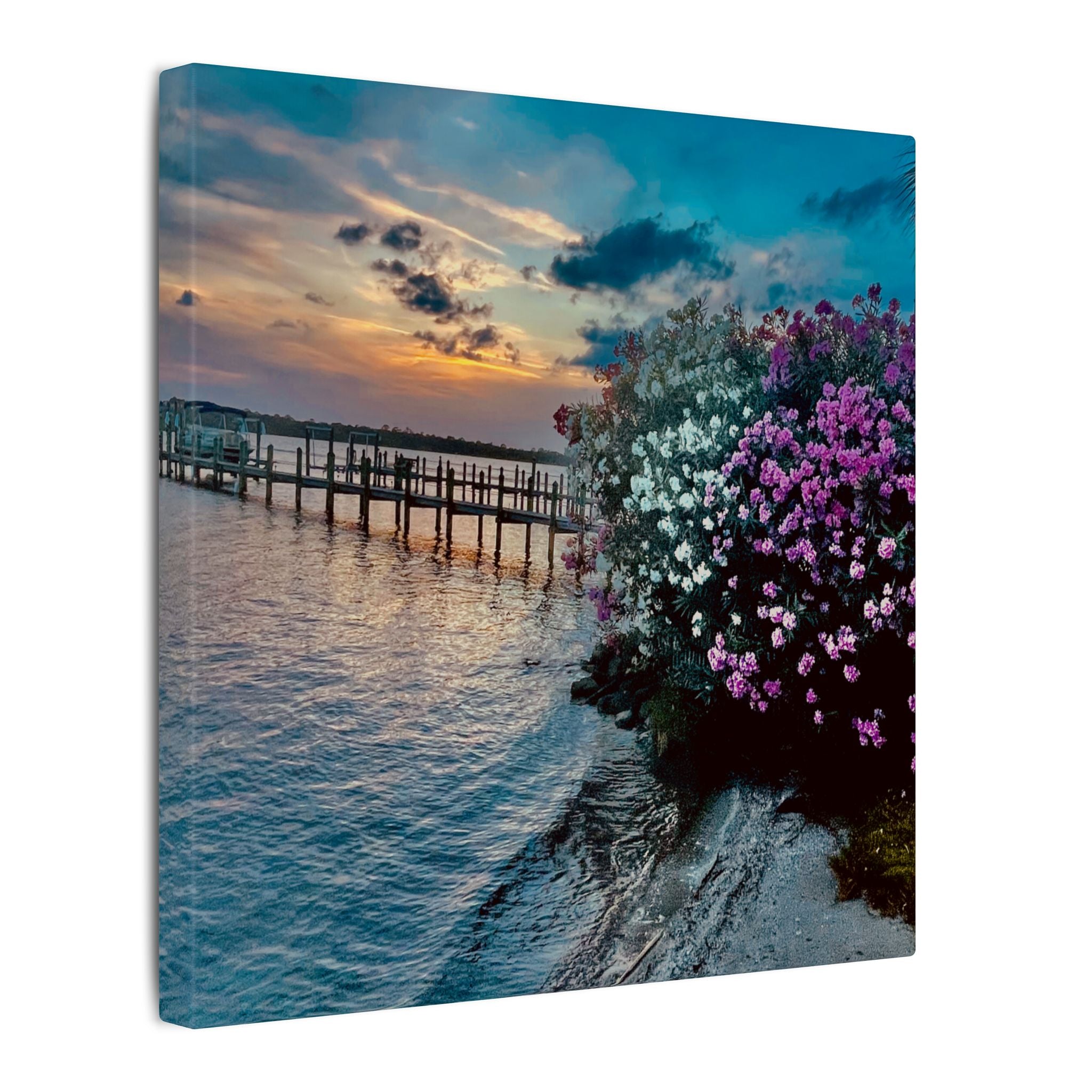 Canvas Print: Sunset on the Halifax River