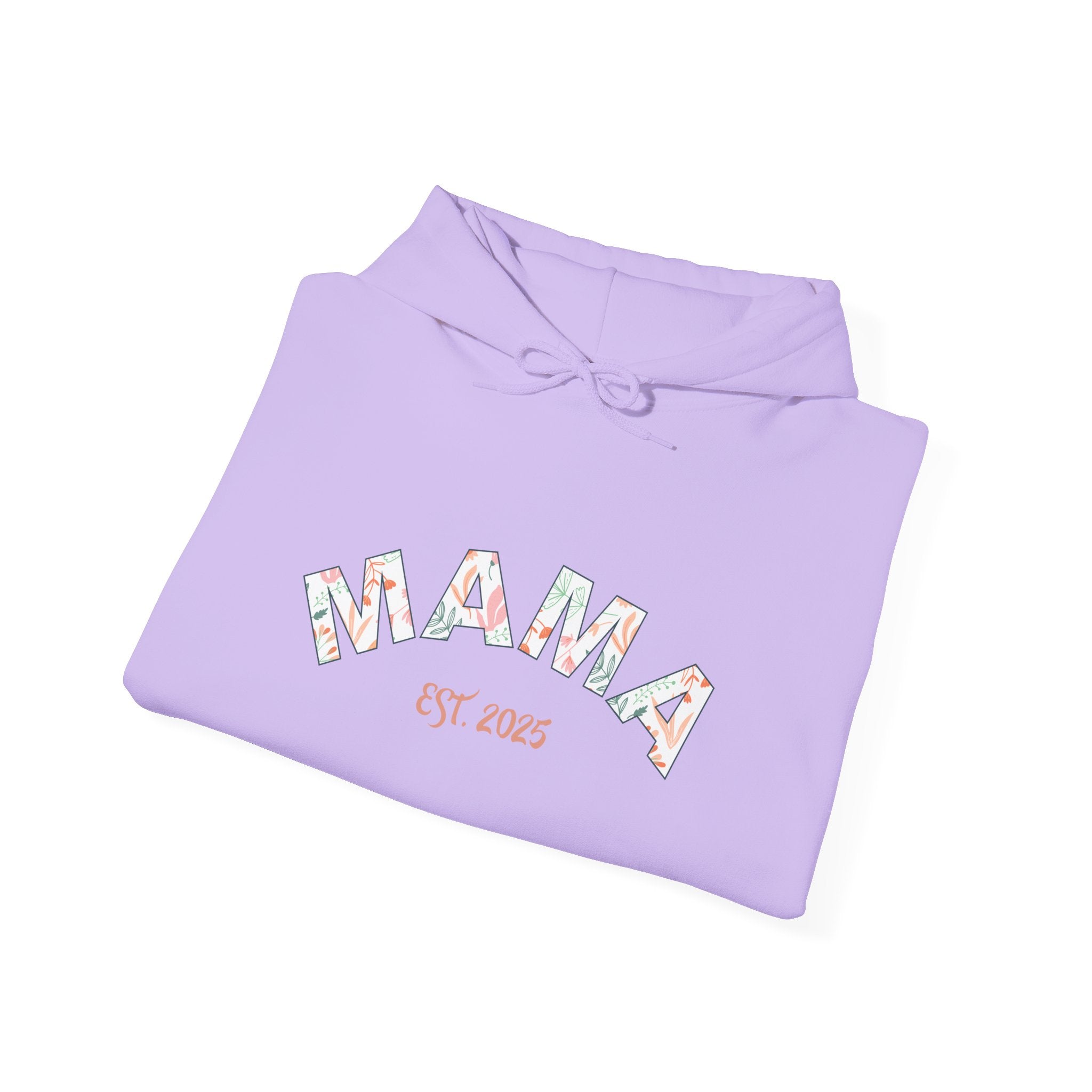 Sweatshirt: Mama EST. 2025 - Pink Logo