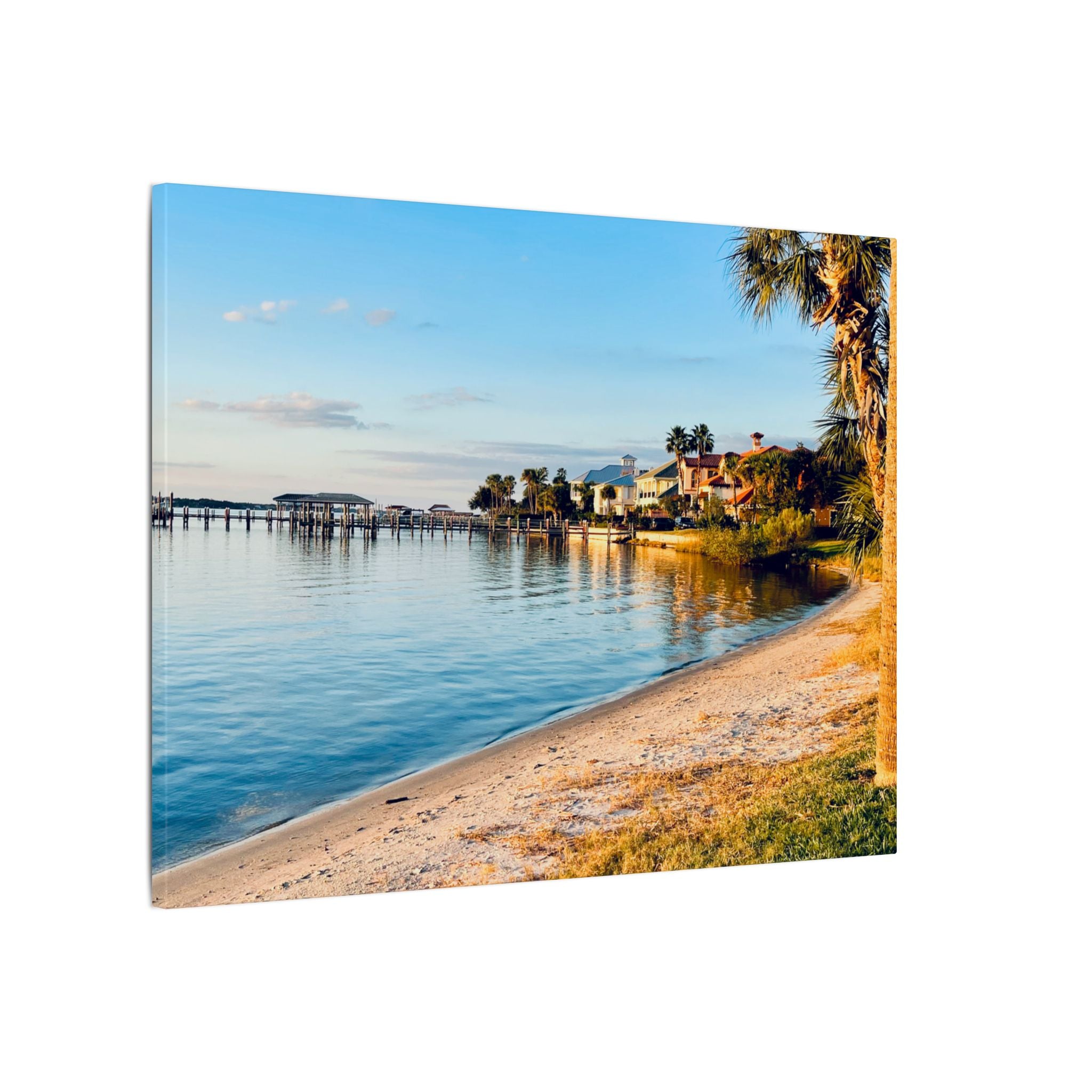Canvas Print: Halifax River View from Fortunato Park