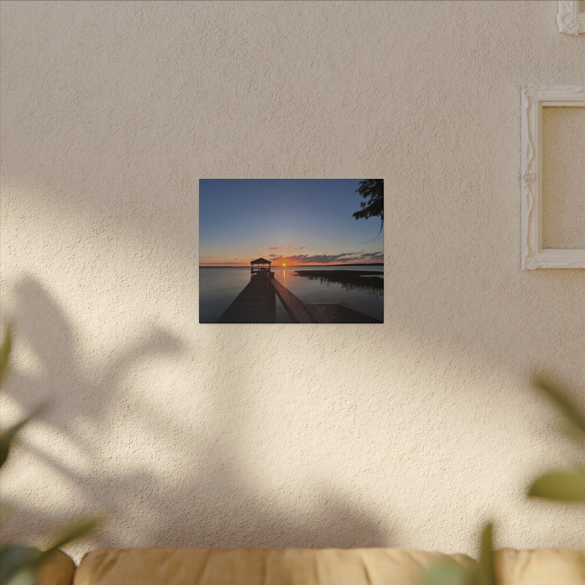 Canvas Print: Sunset on Lake Minnehaha