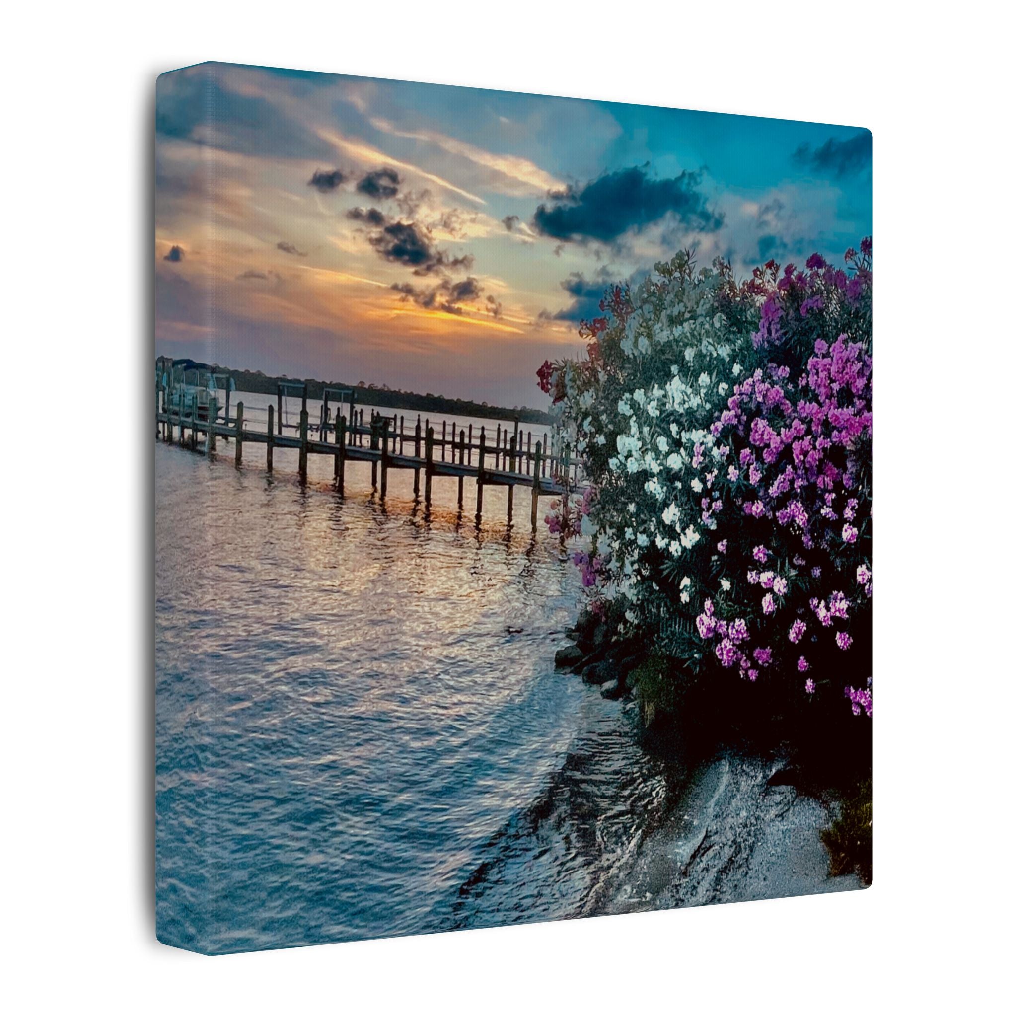 Canvas Print: Sunset on the Halifax River