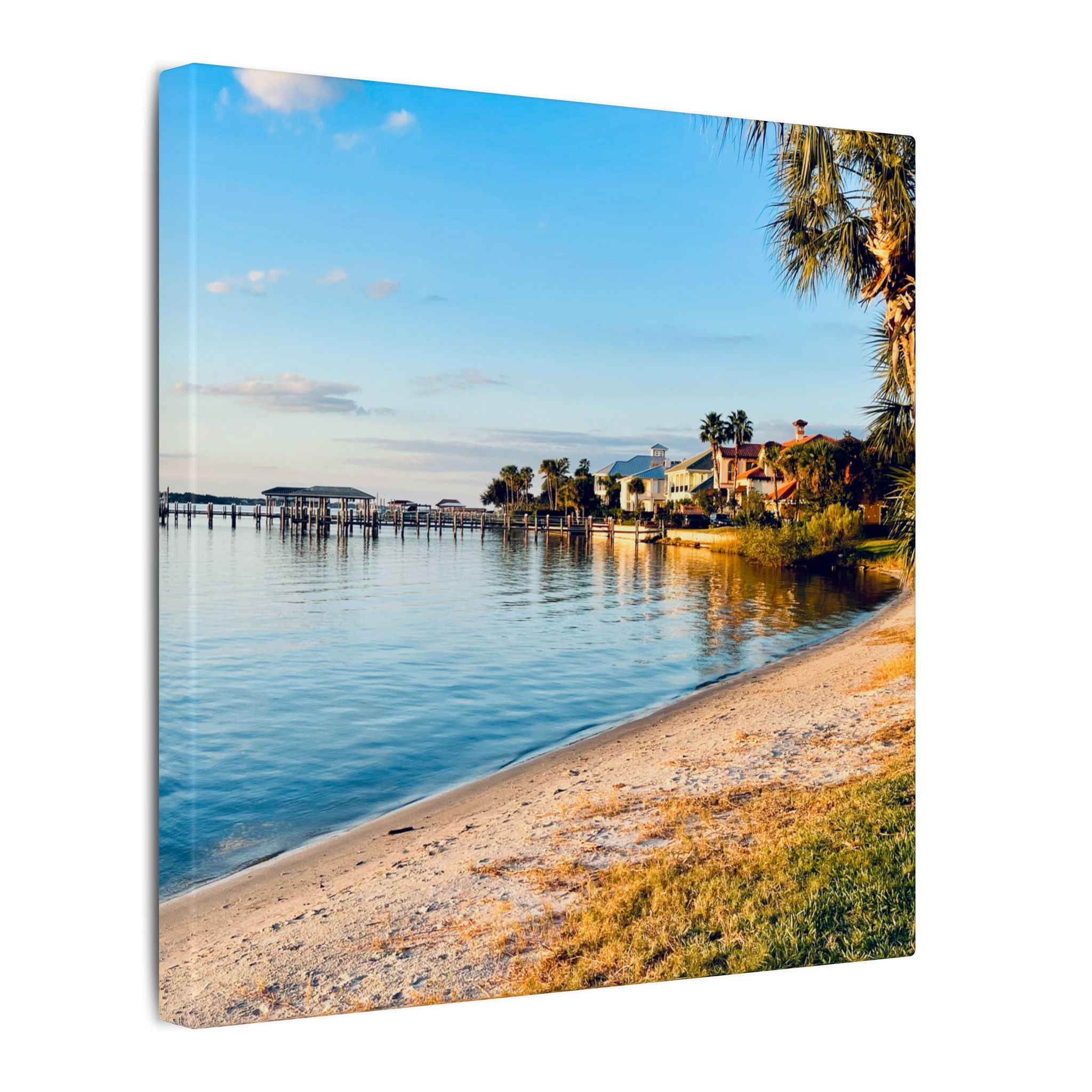 Canvas Print: Halifax River View from Fortunato Park