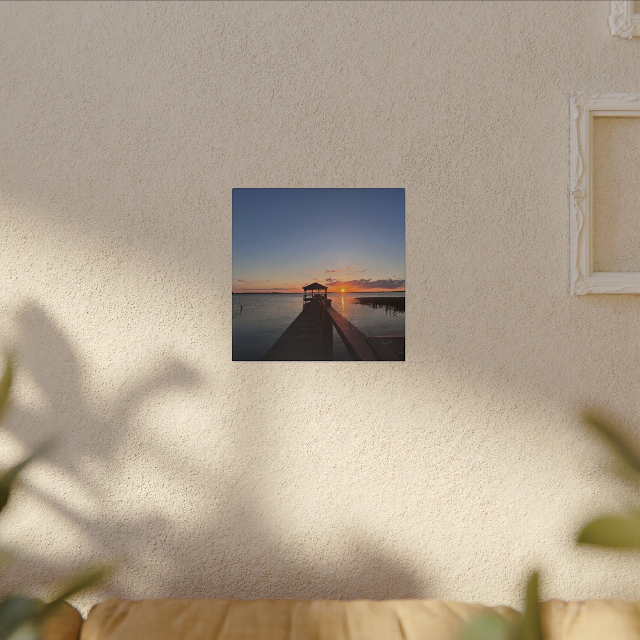 Canvas Print: Sunset on Lake Minnehaha