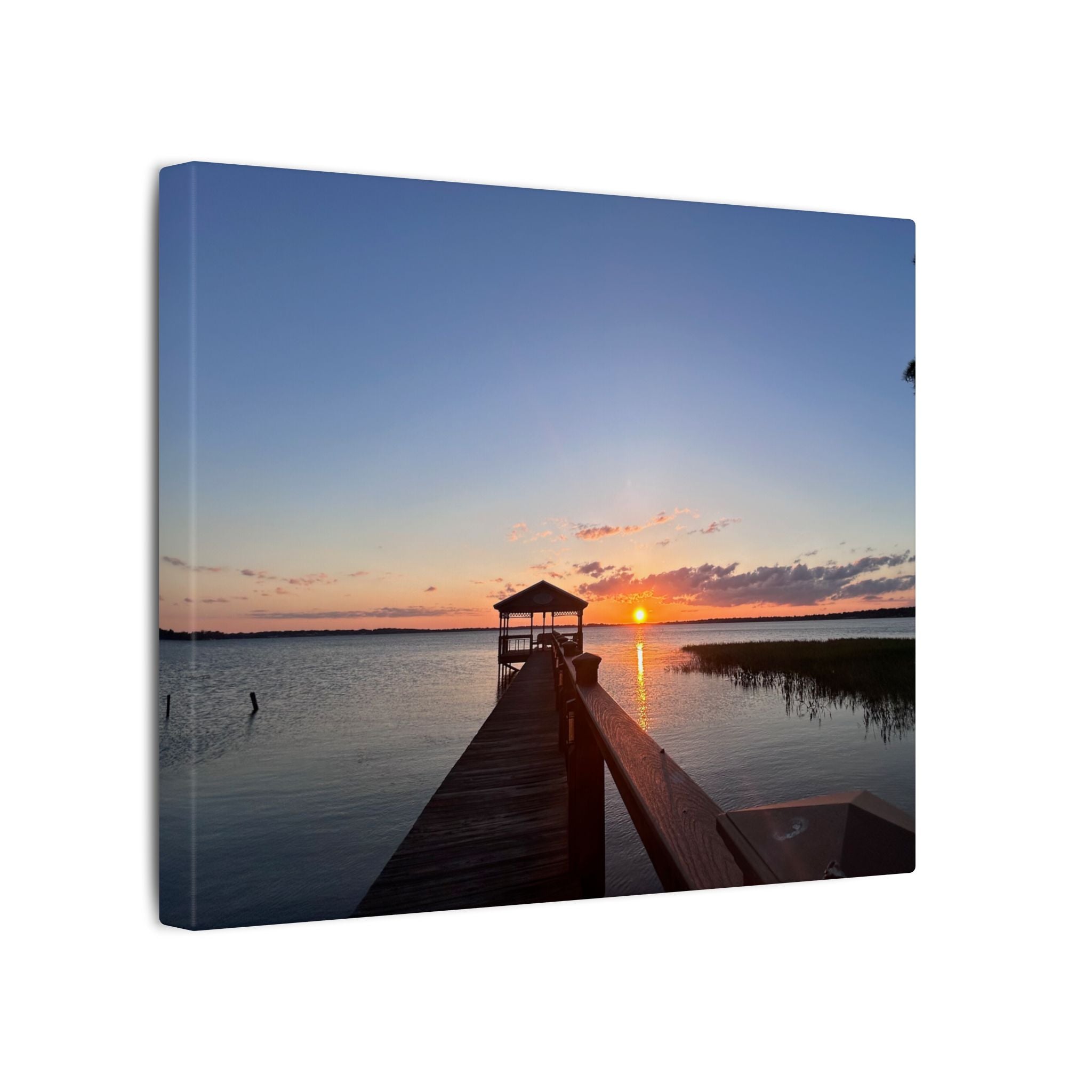 Canvas Print: Sunset on Lake Minnehaha