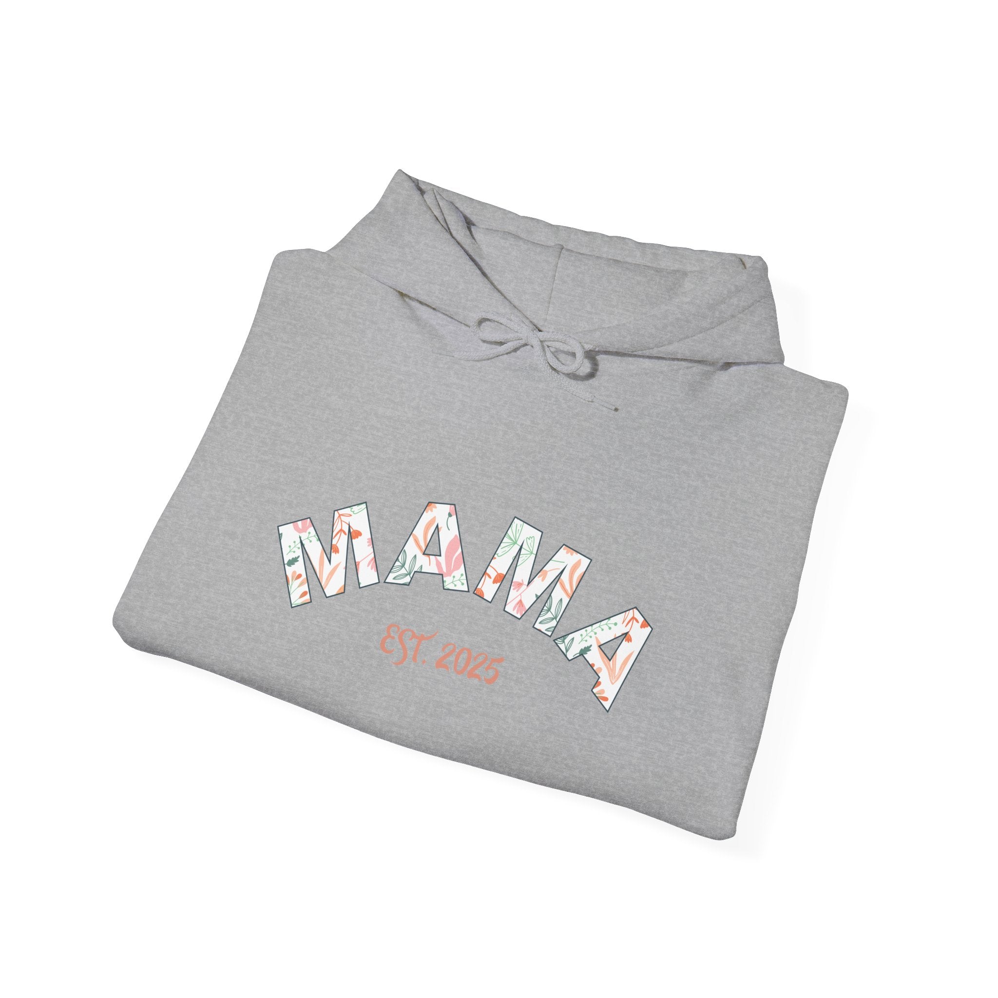 Sweatshirt: Mama EST. 2025 - Pink Logo