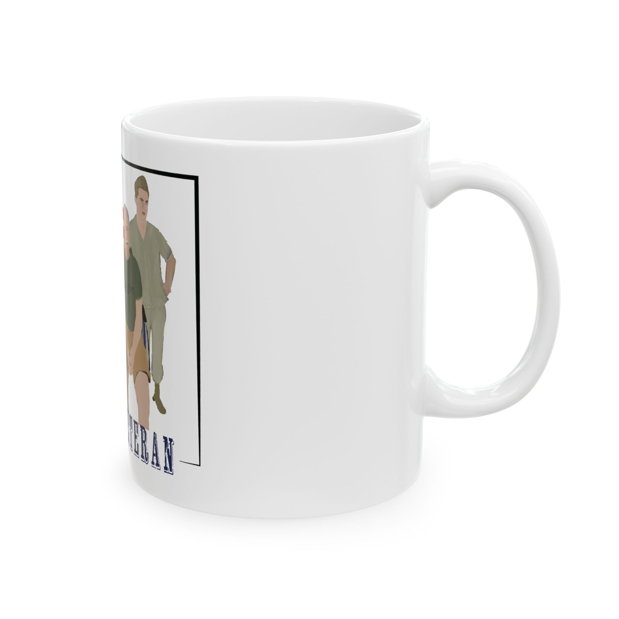 Ceramic Mug: Patriotic- Vietnam Veteran