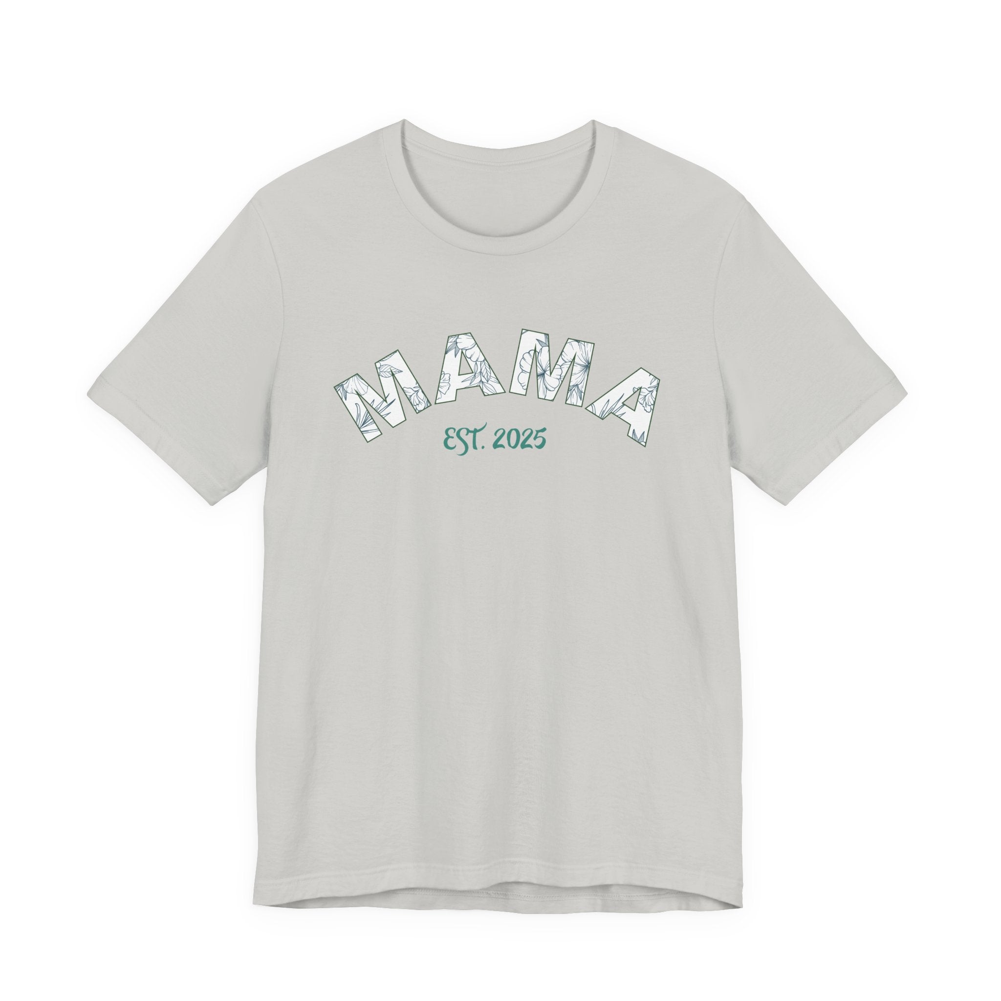 Teeshirt: Mama EST. 2025 - Green Logo