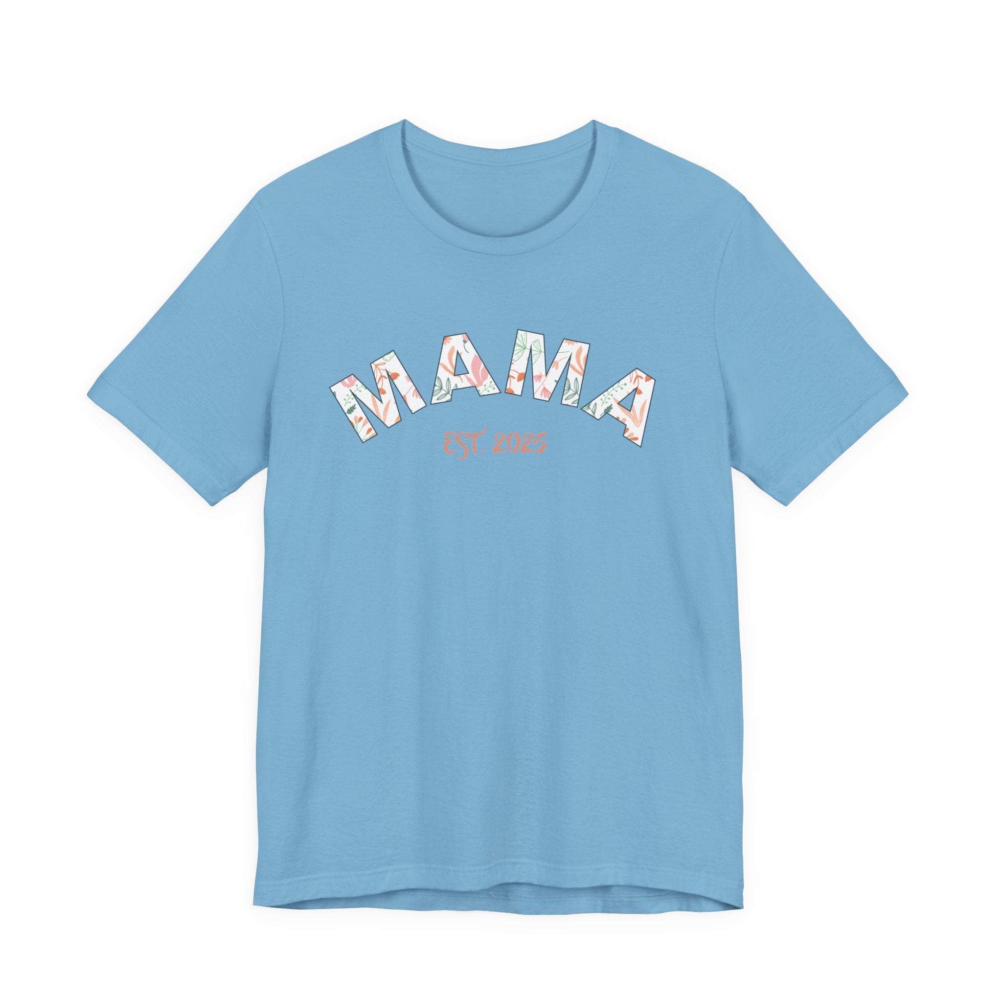Teeshirt: Mama EST. 2025 - Pink Logo