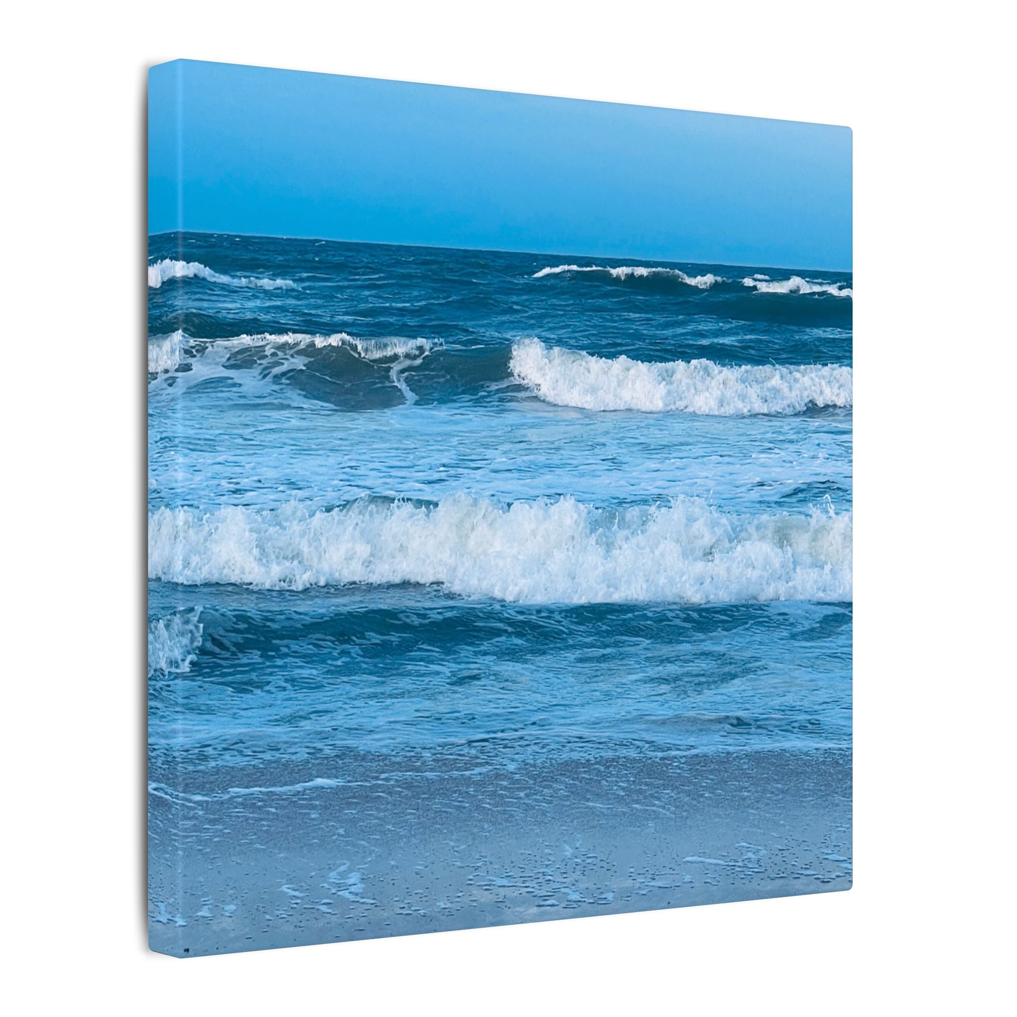 Canvas Print: Beachy Waves - Ormond-By-The-Sea