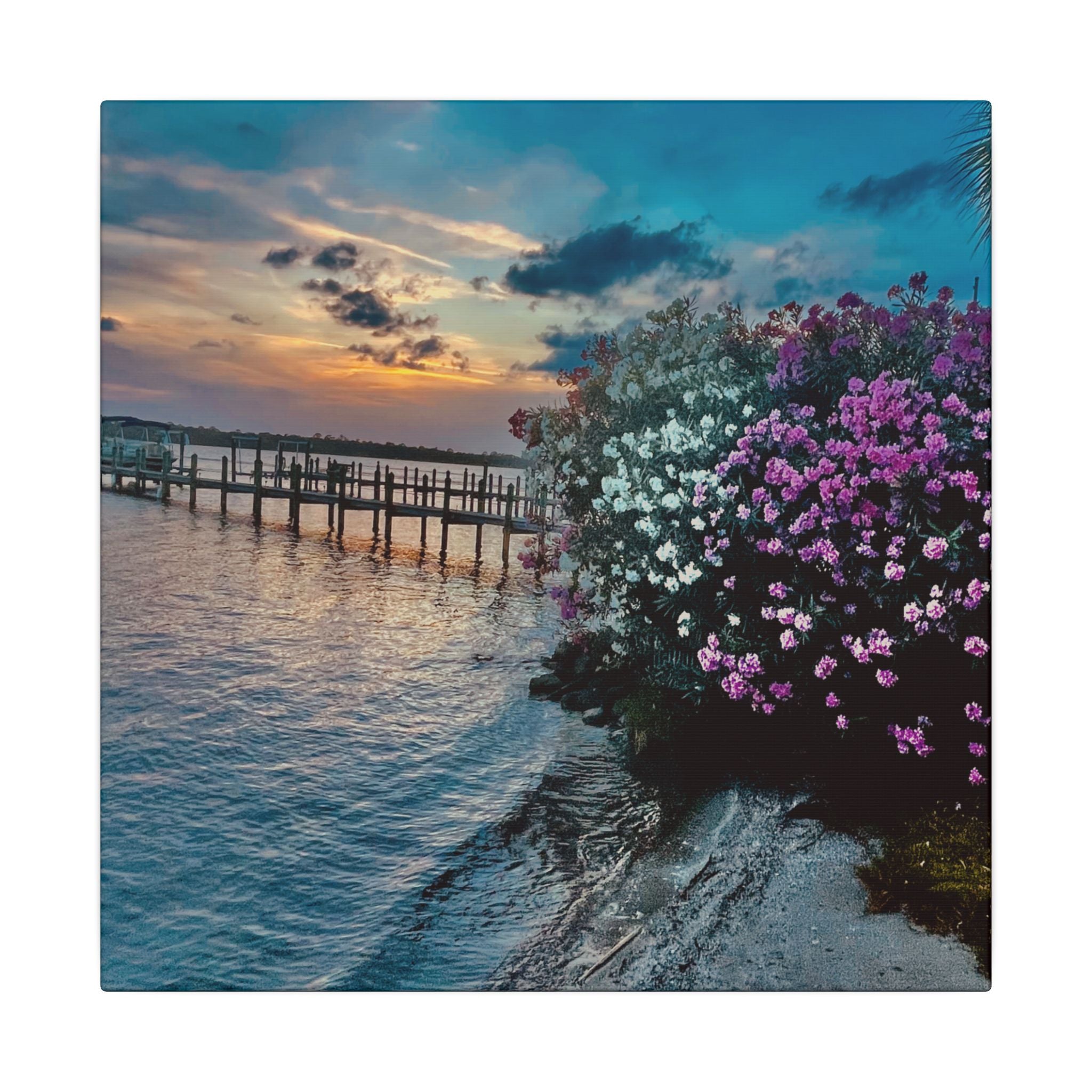 Canvas Print: Sunset on the Halifax River