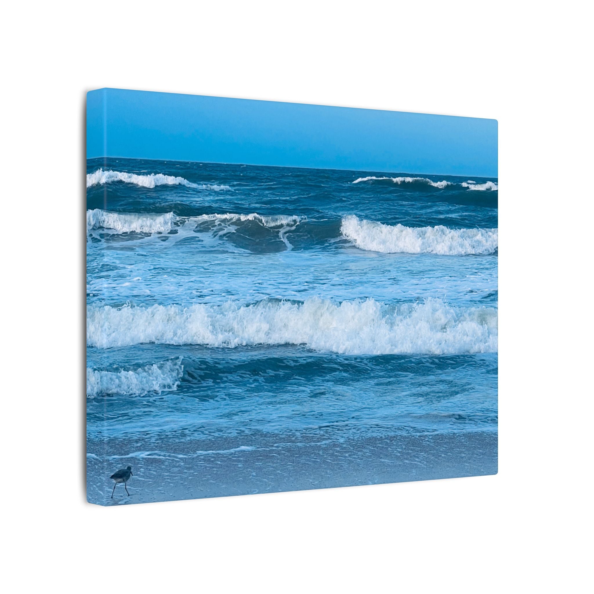 Canvas Print: Rolling Waves - Ormond-By-The-Sea