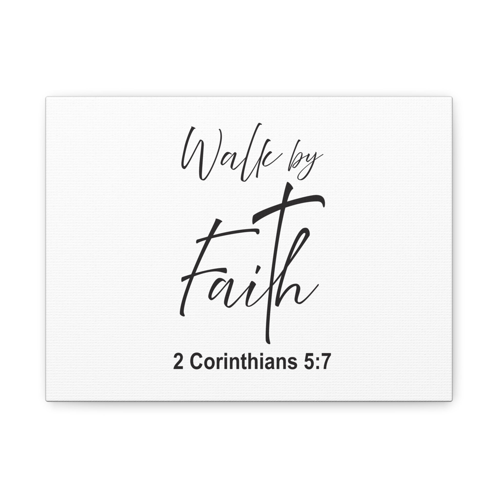 Wall Art - Inspirational: Walk by faith