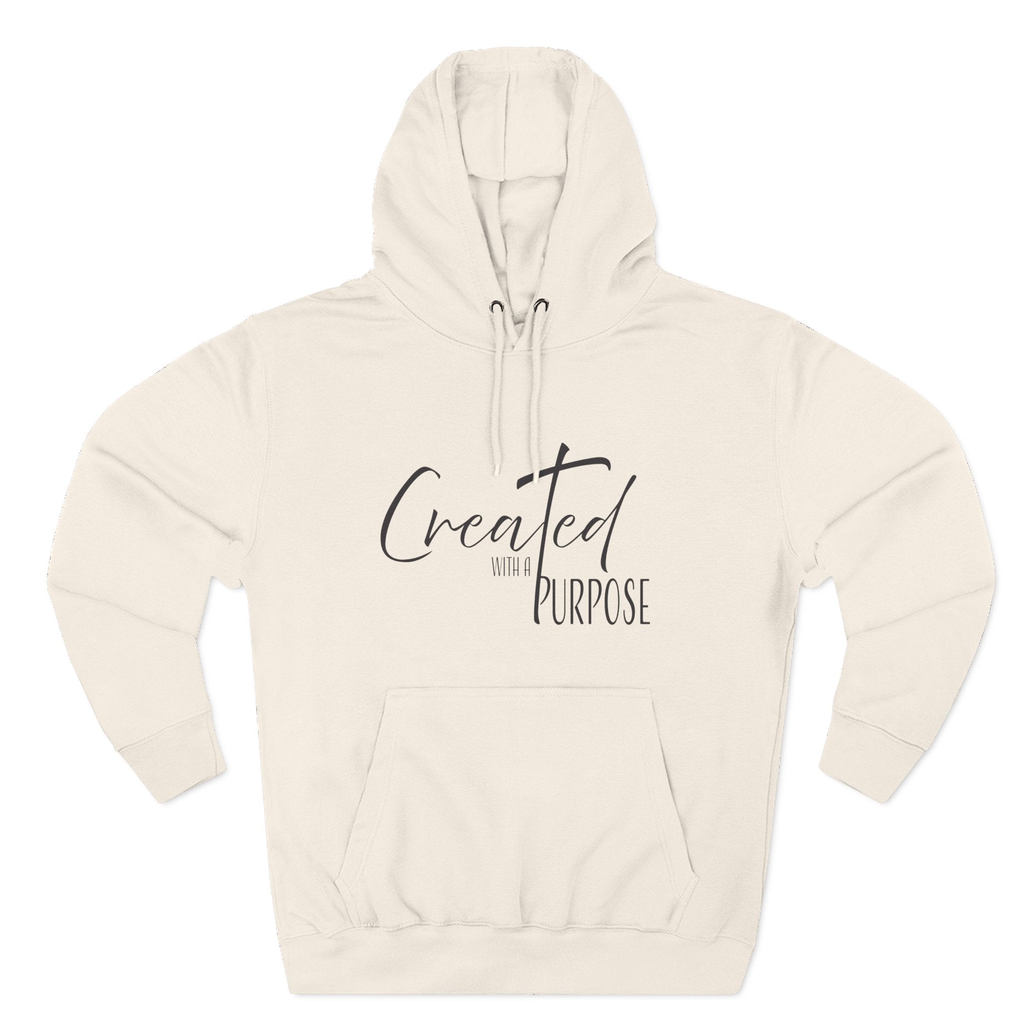 Hoodie: Inspirational - Created with a Purpose