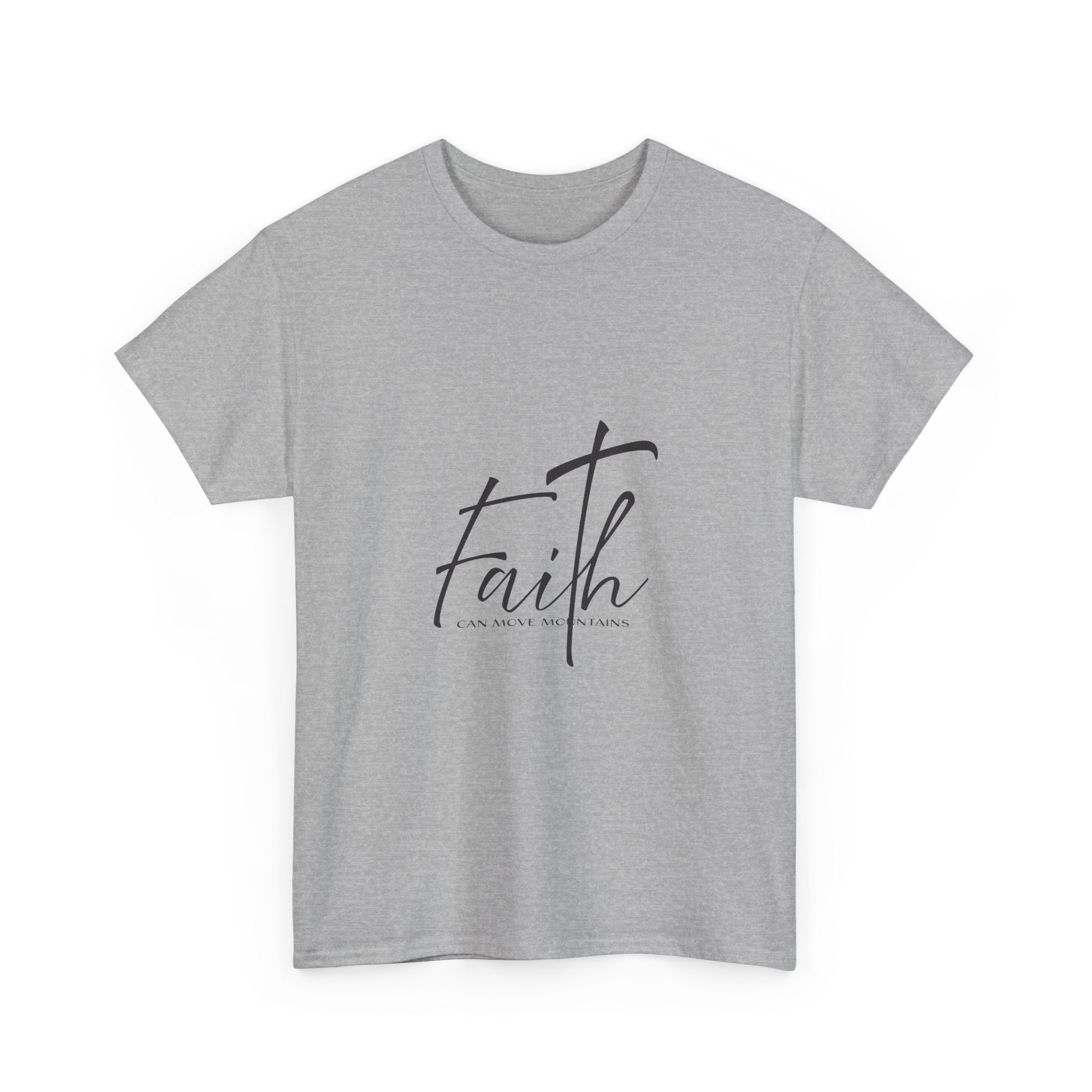 Teeshirt: Inspirational - Faith can move mountains